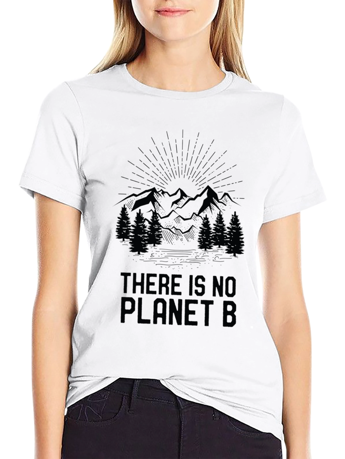 Eco-Friendly There Is No Planet B Graphic Tee