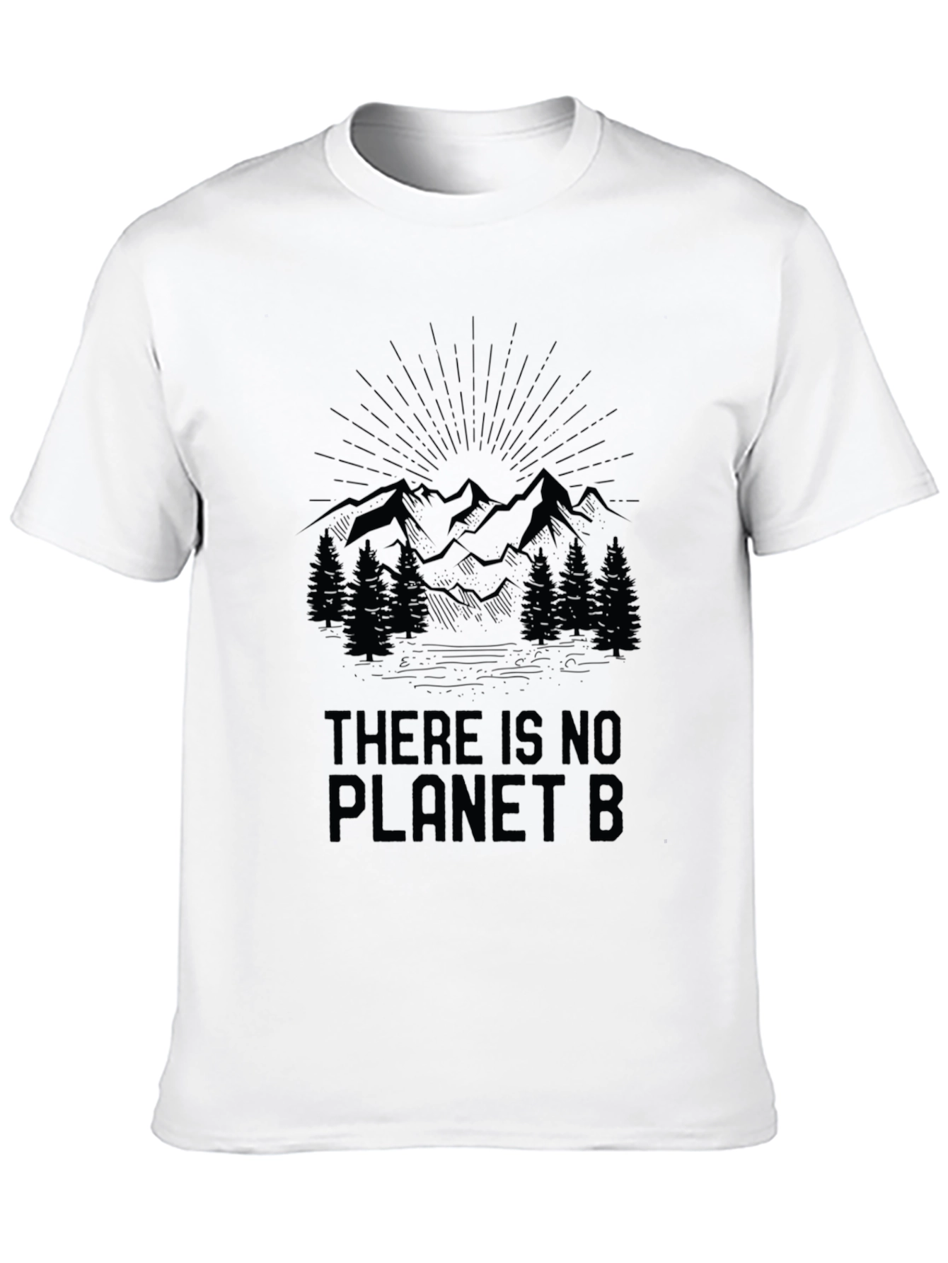 Eco-Friendly There Is No Planet B Graphic Tee