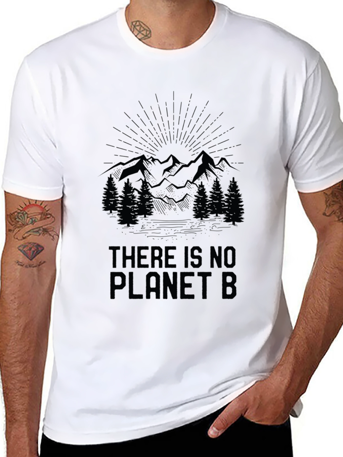 Eco-Friendly There Is No Planet B Graphic Tee