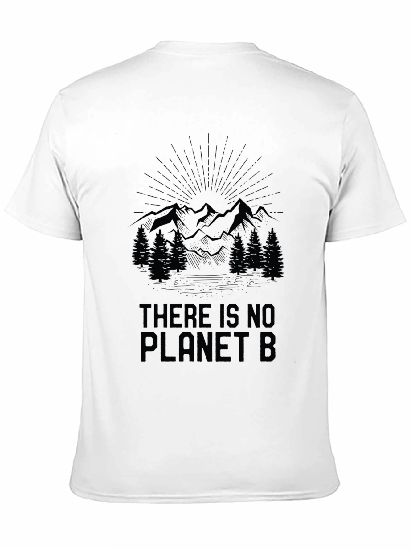 Eco-Friendly There Is No Planet B Graphic Tee