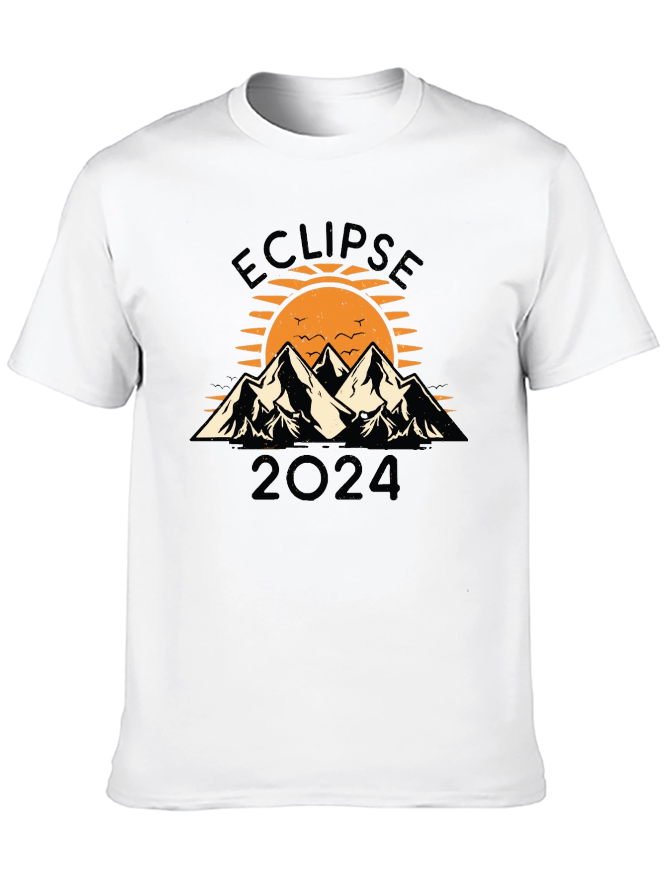 Eclipse 2024 T-Shirt Black Unisex