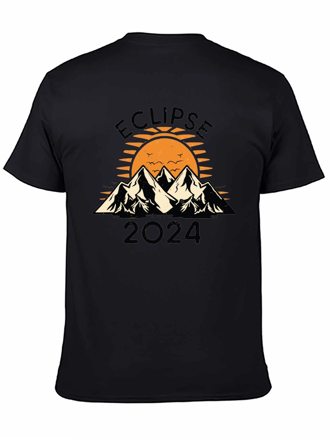Eclipse 2024 T-Shirt Black Unisex