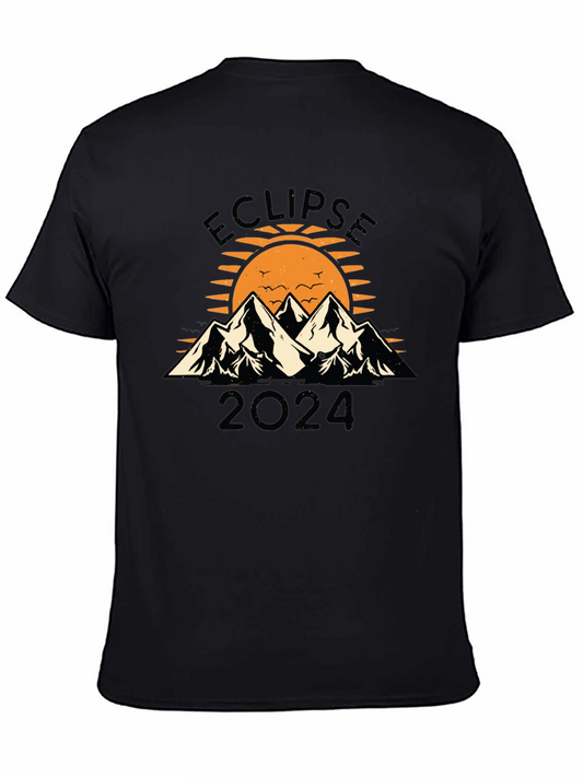 Eclipse 2024 T-Shirt Black Unisex