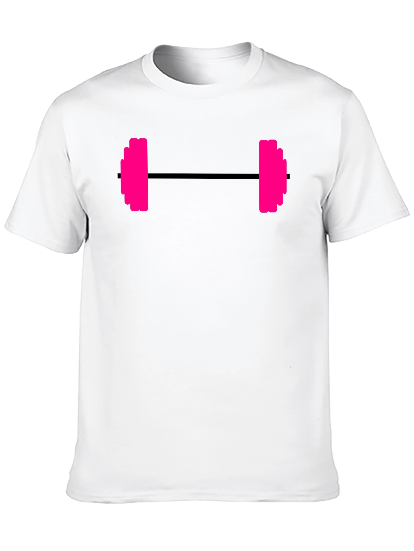 Workout Ready Barbell Graphic Tee - Gym Essential