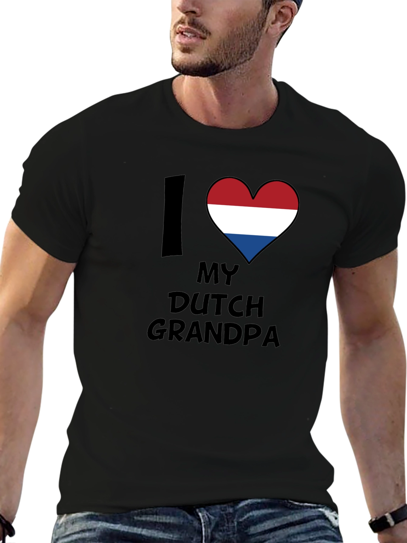 I Heart My Dutch Grandpa T-Shirt