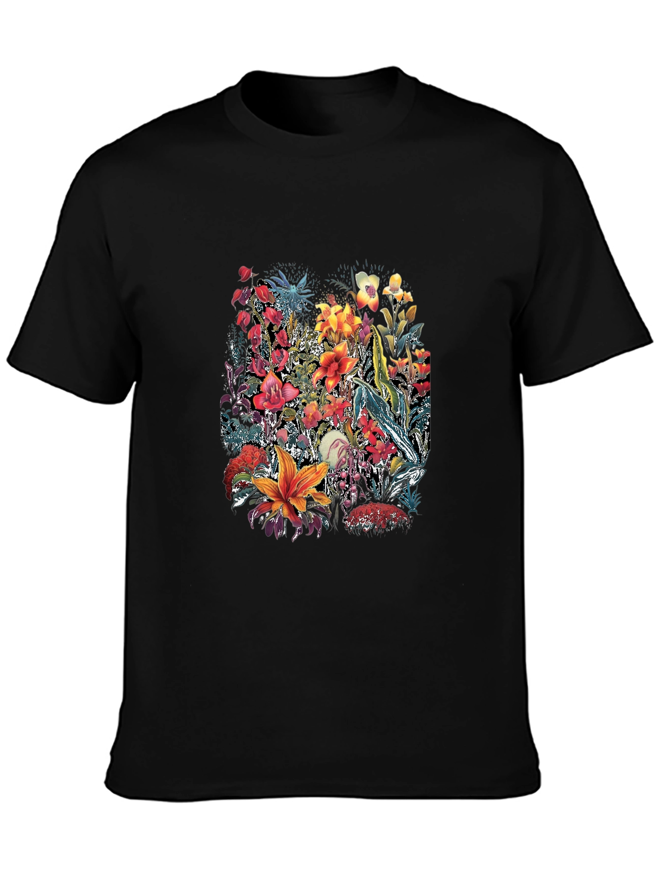 Floral Graphic T-Shirt - Unique Botanical Design