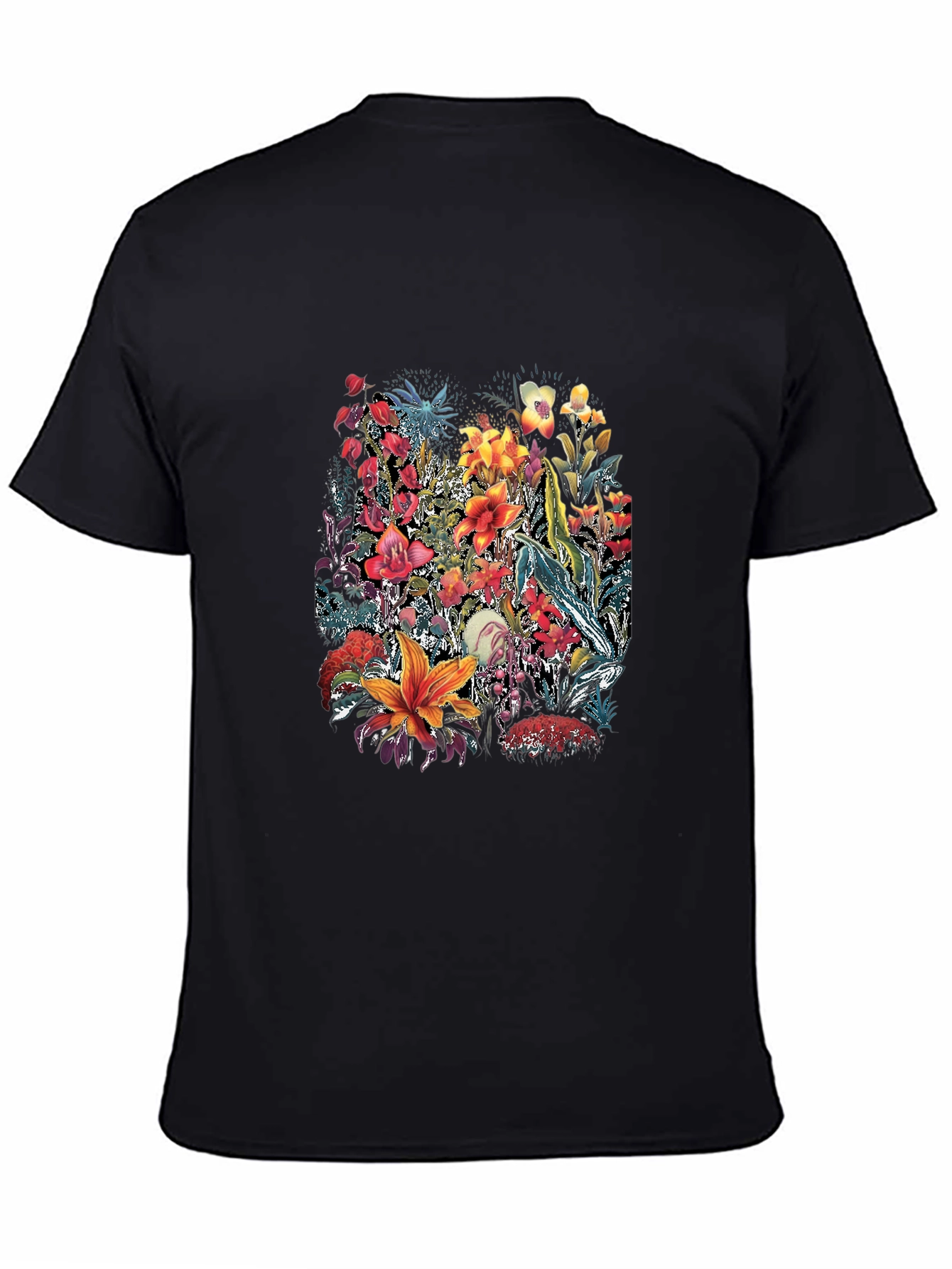 Floral Graphic T-Shirt - Unique Botanical Design