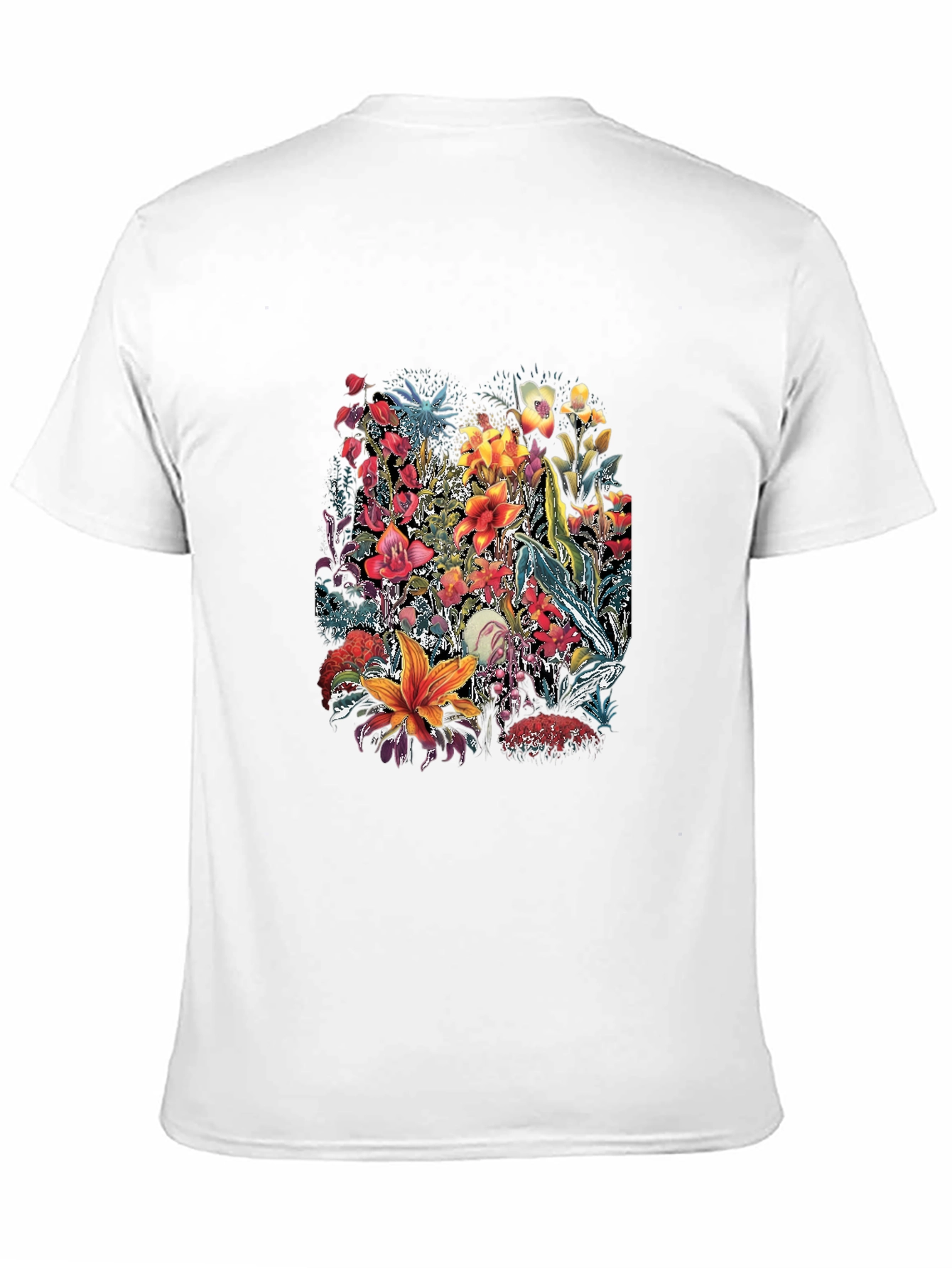Floral Graphic T-Shirt - Unique Botanical Design