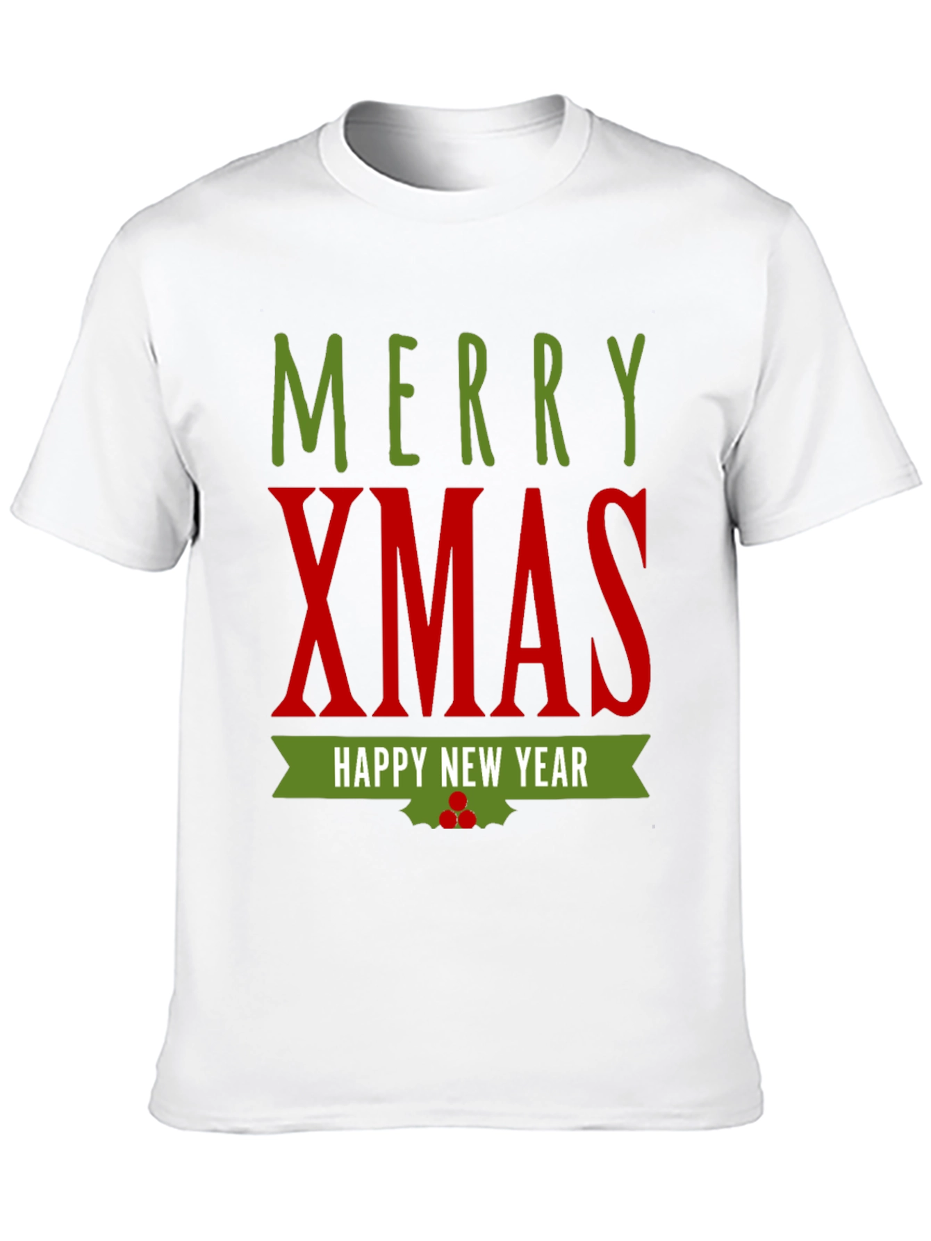 Merry Xmas Happy New Year Graphic T-Shirt