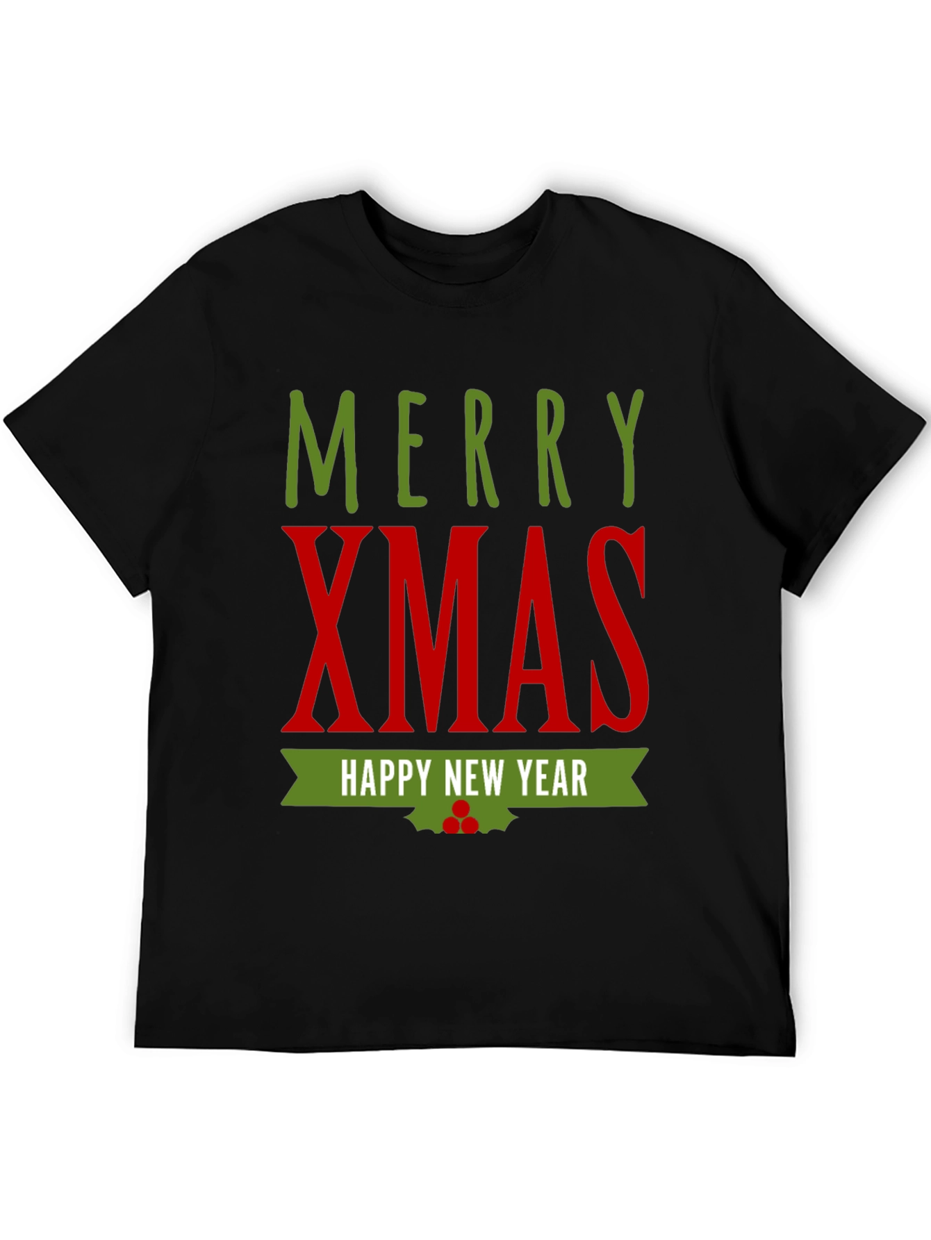 Merry Xmas Happy New Year Graphic T-Shirt