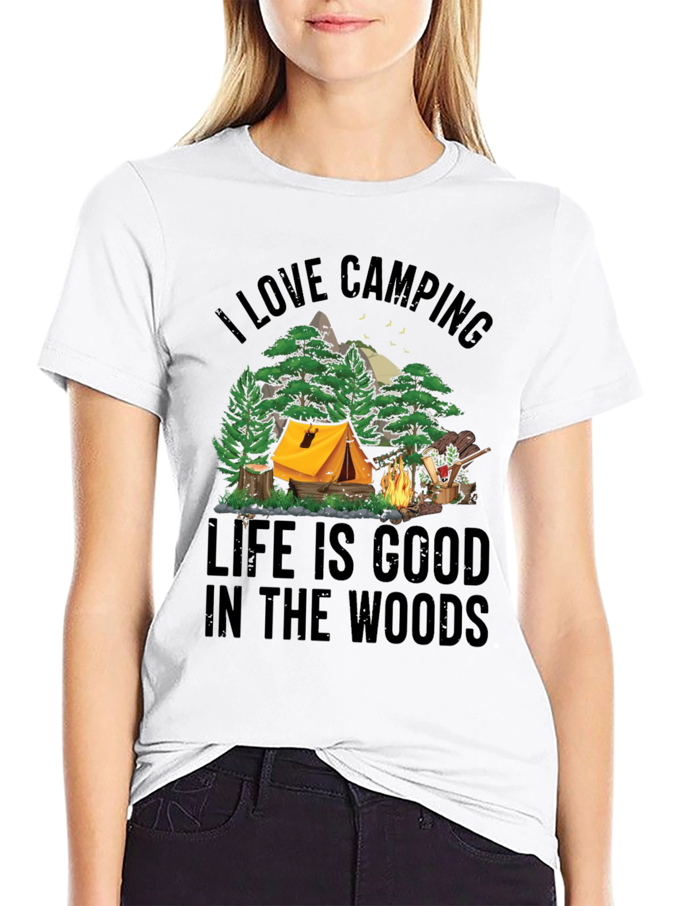 Camping Life T-Shirt - Good in the Woods