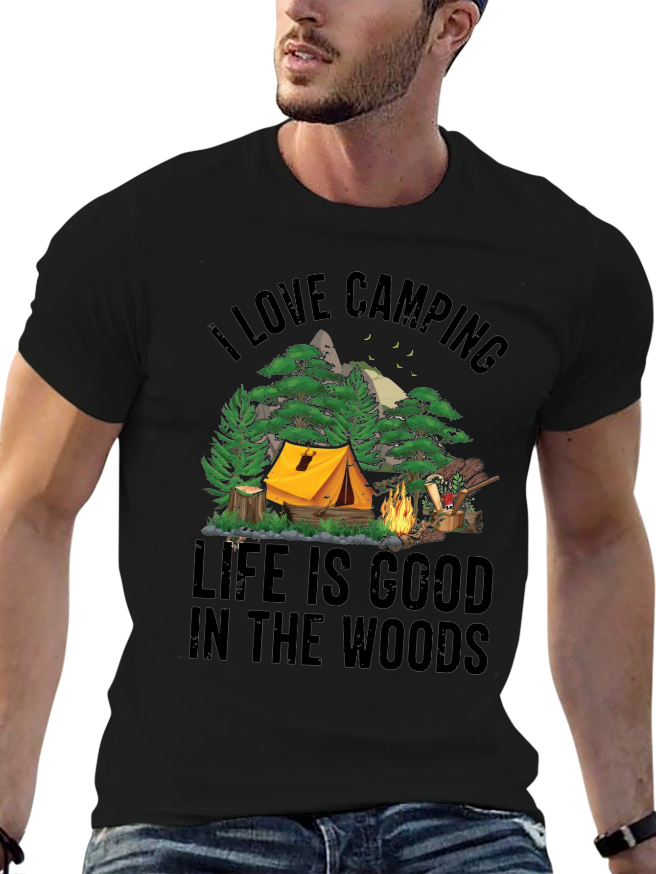 Camping Life T-Shirt - Good in the Woods