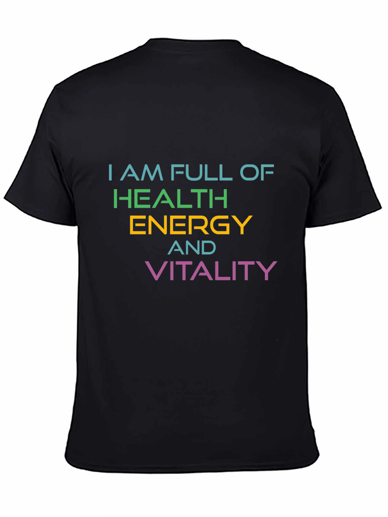 Full Of Health Energy Vitality Graphic T-Shirt