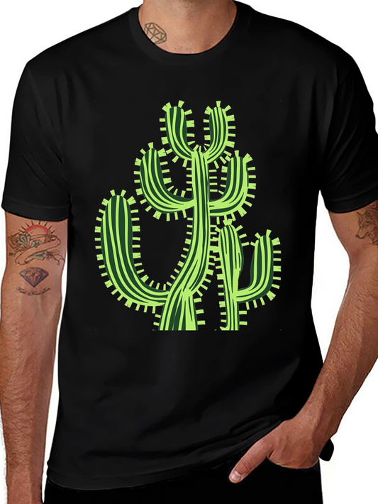 Cactus Graphic T-Shirt - Desert Style Tee