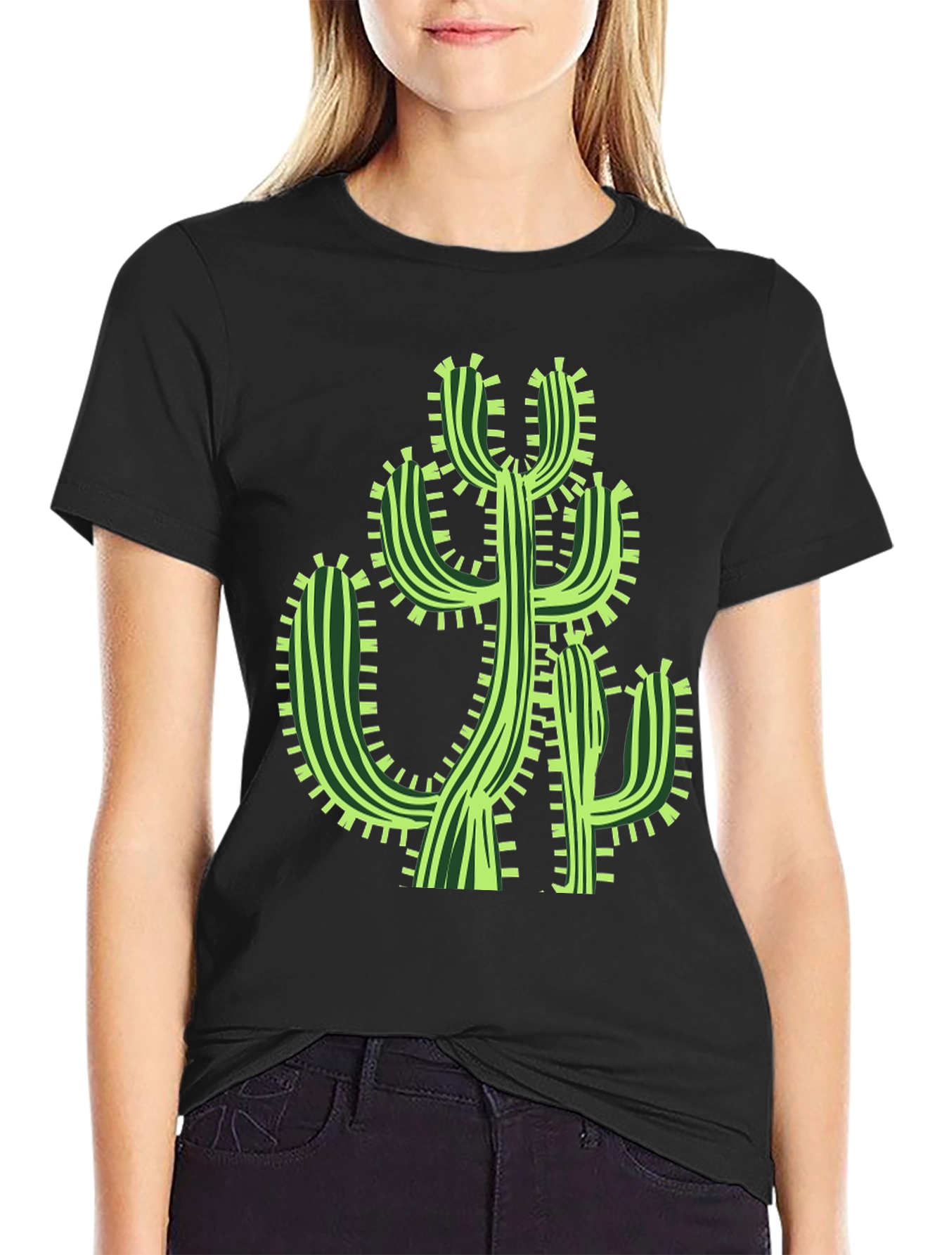 Cactus Graphic T-Shirt - Desert Style Tee
