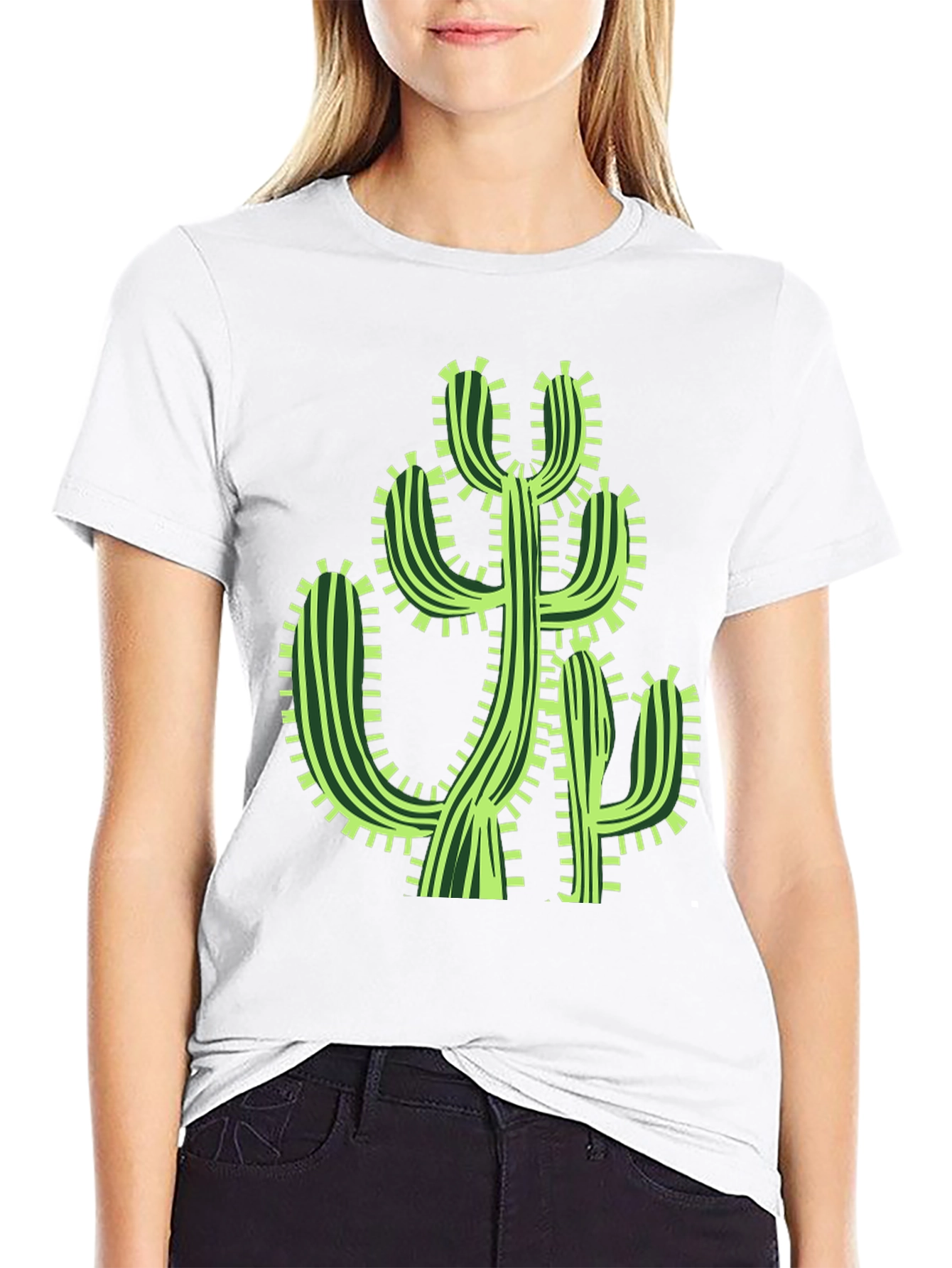 Cactus Graphic T-Shirt - Desert Style Tee