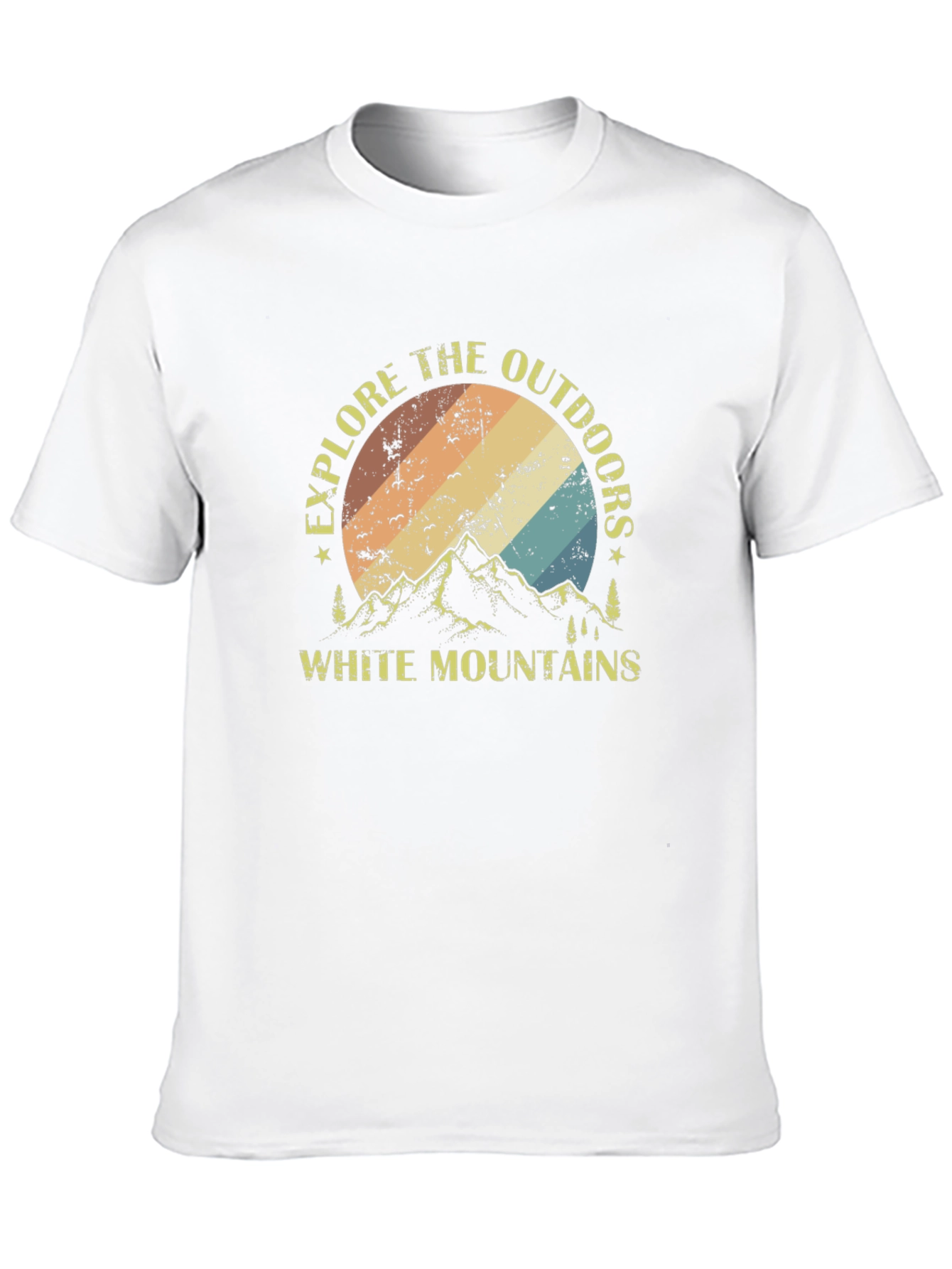 Explore the Outdoors White Mountains Graphic Tee