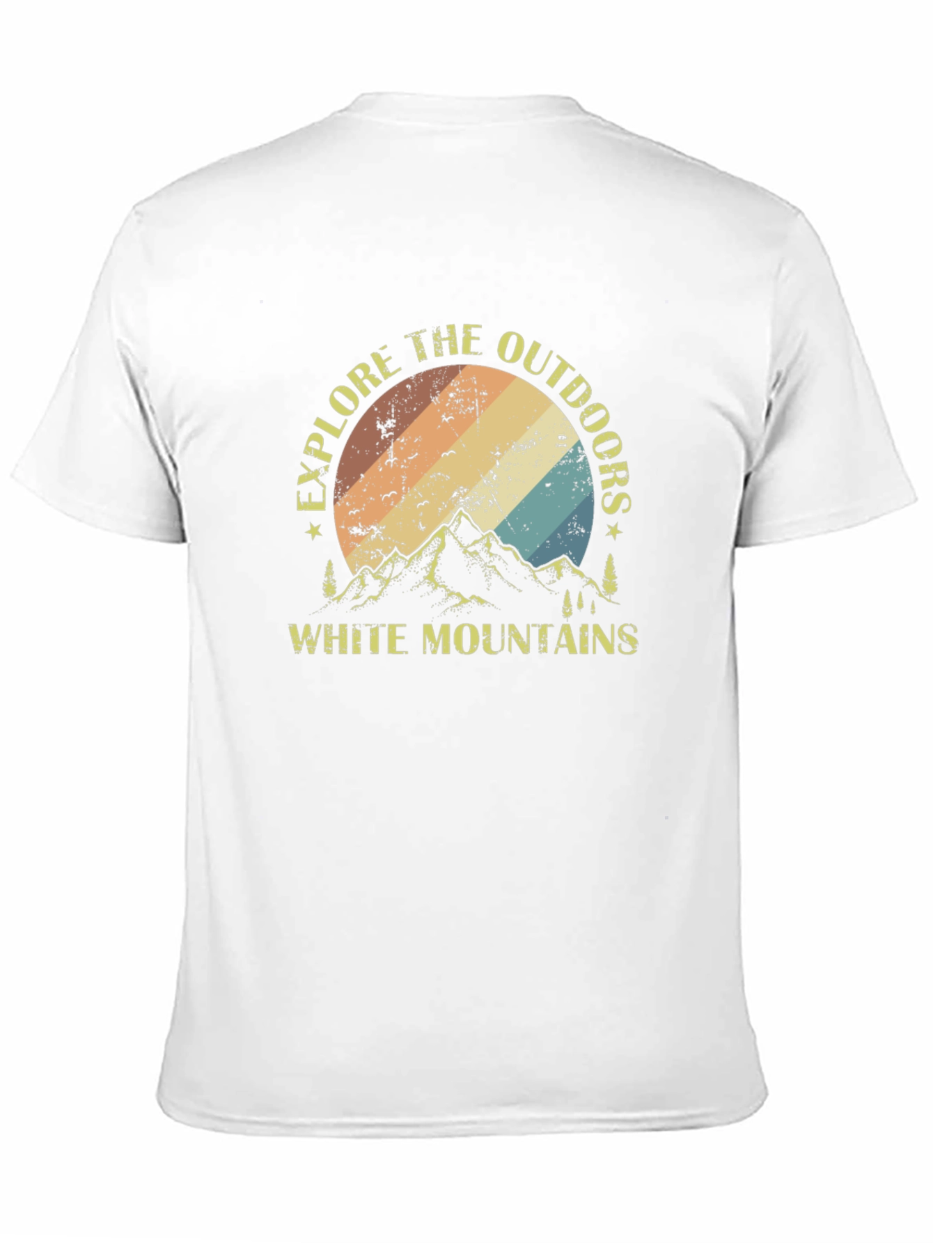 Explore the Outdoors White Mountains Graphic Tee