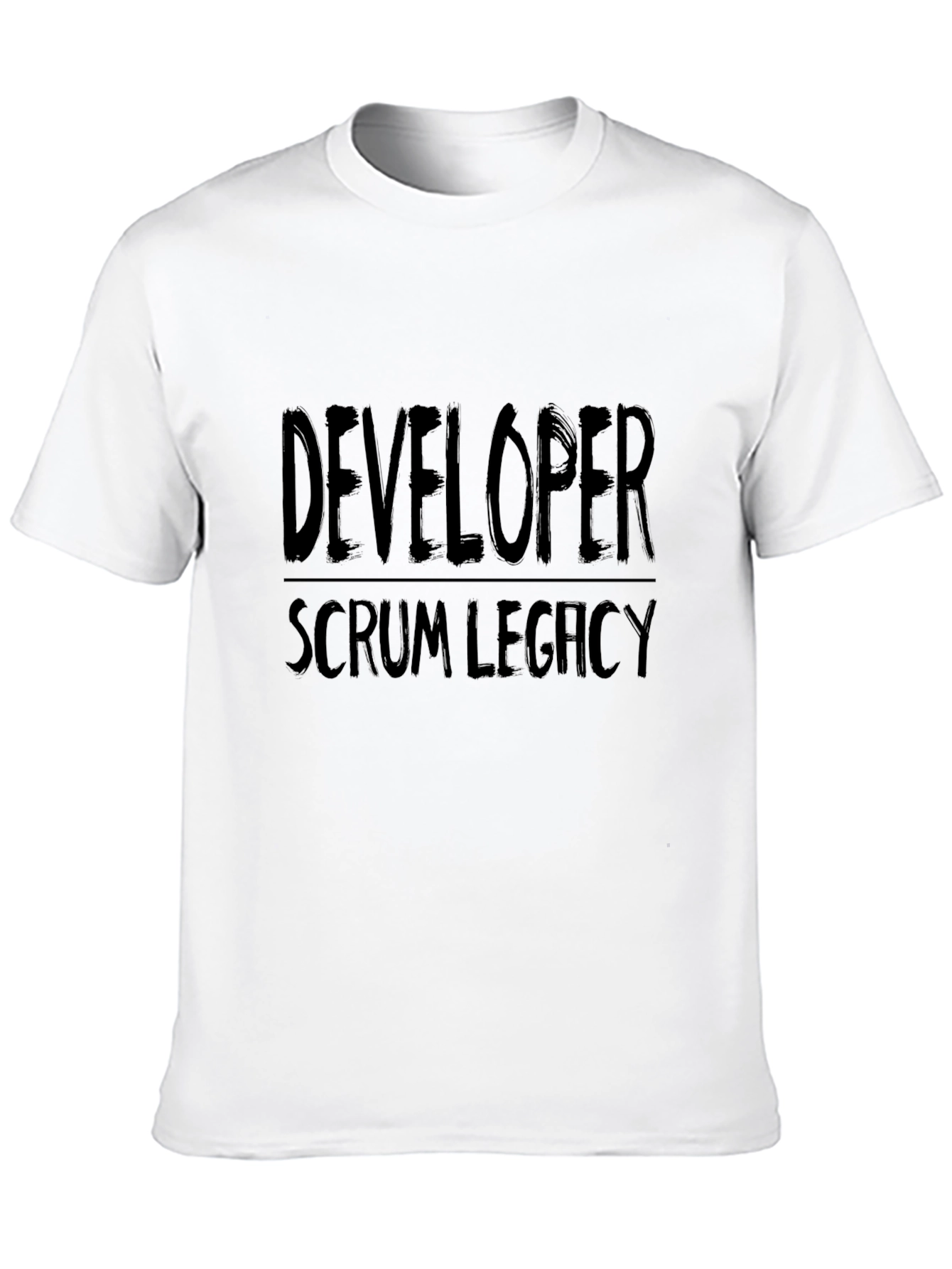 Developer Scrum Legacy Black T-Shirt