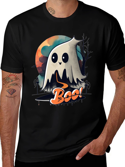 Spooky Boo Ghost Halloween T-Shirt