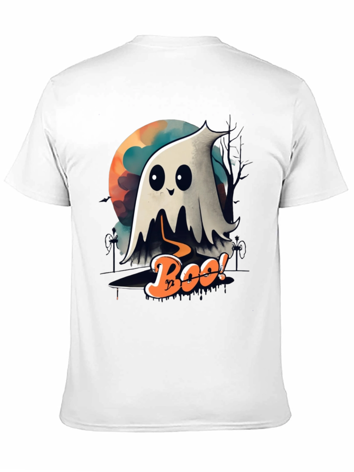 Spooky Boo Ghost Halloween T-Shirt