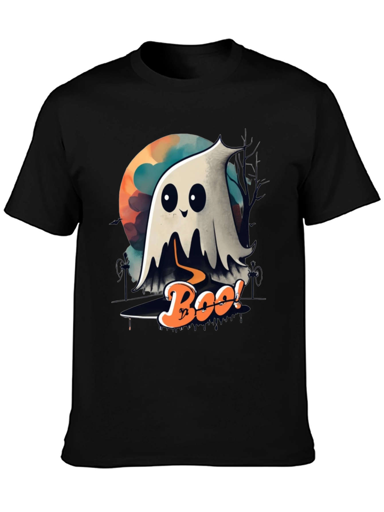 Spooky Boo Ghost Halloween T-Shirt
