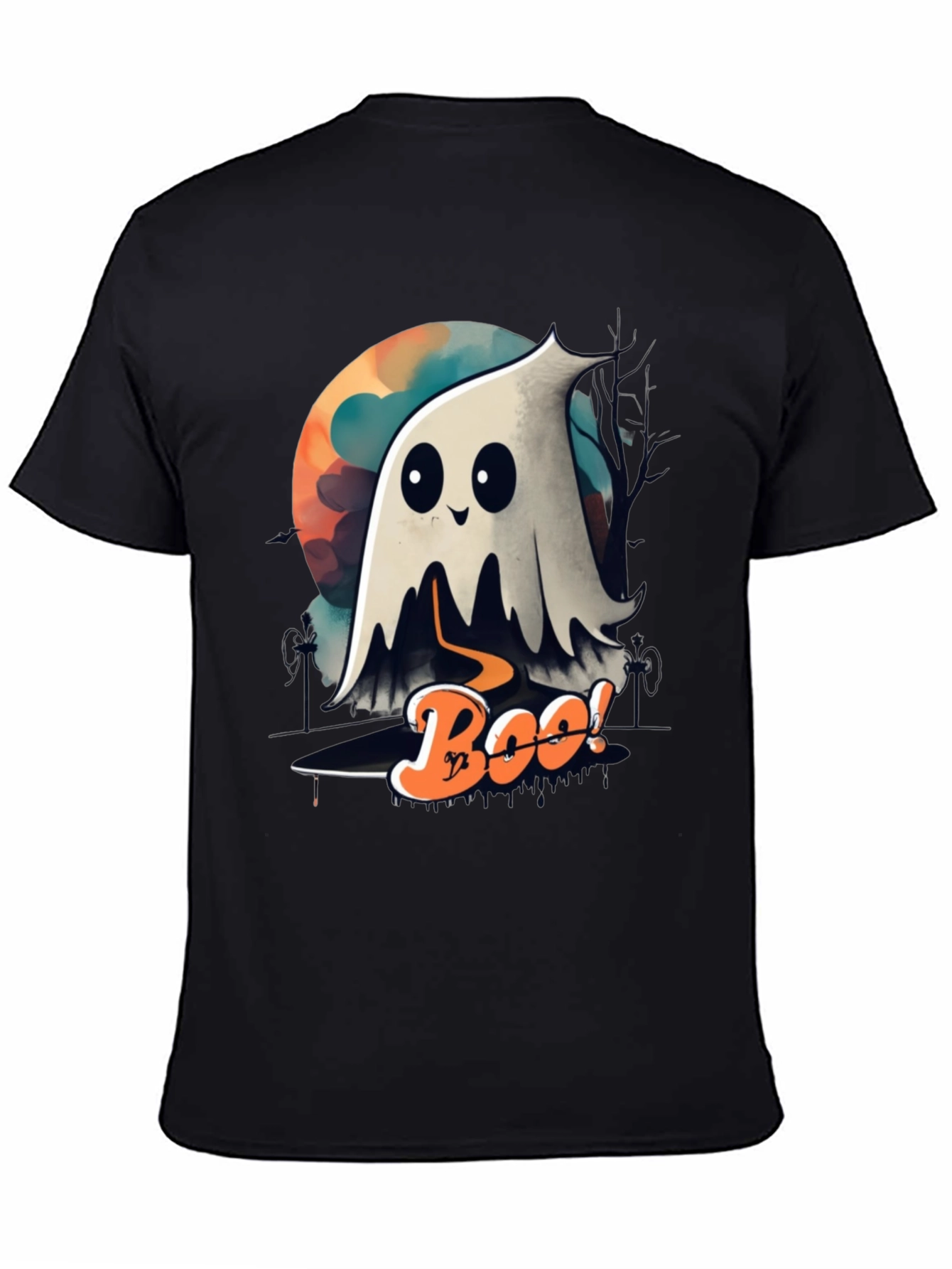Spooky Boo Ghost Halloween T-Shirt