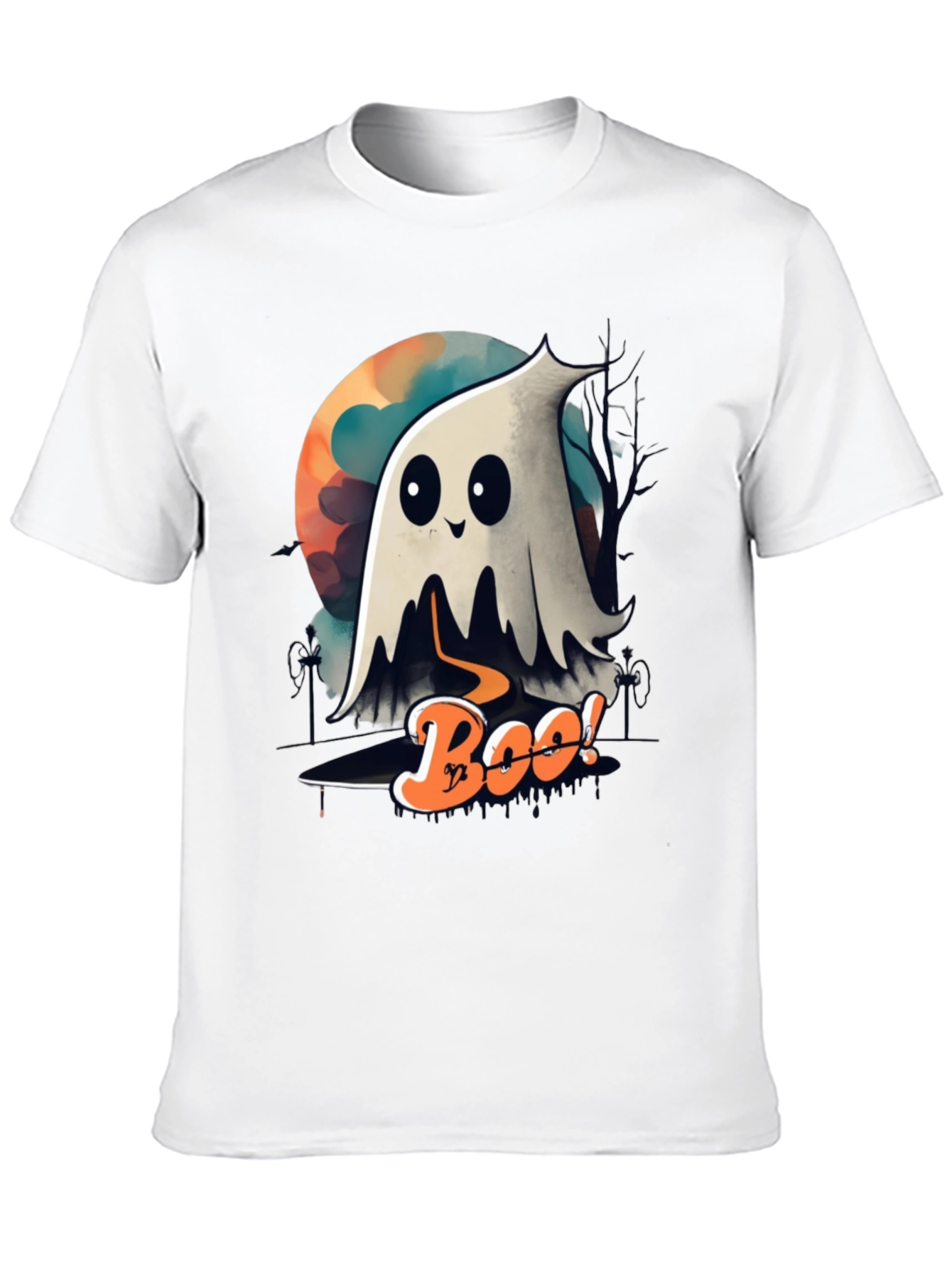 Spooky Boo Ghost Halloween T-Shirt