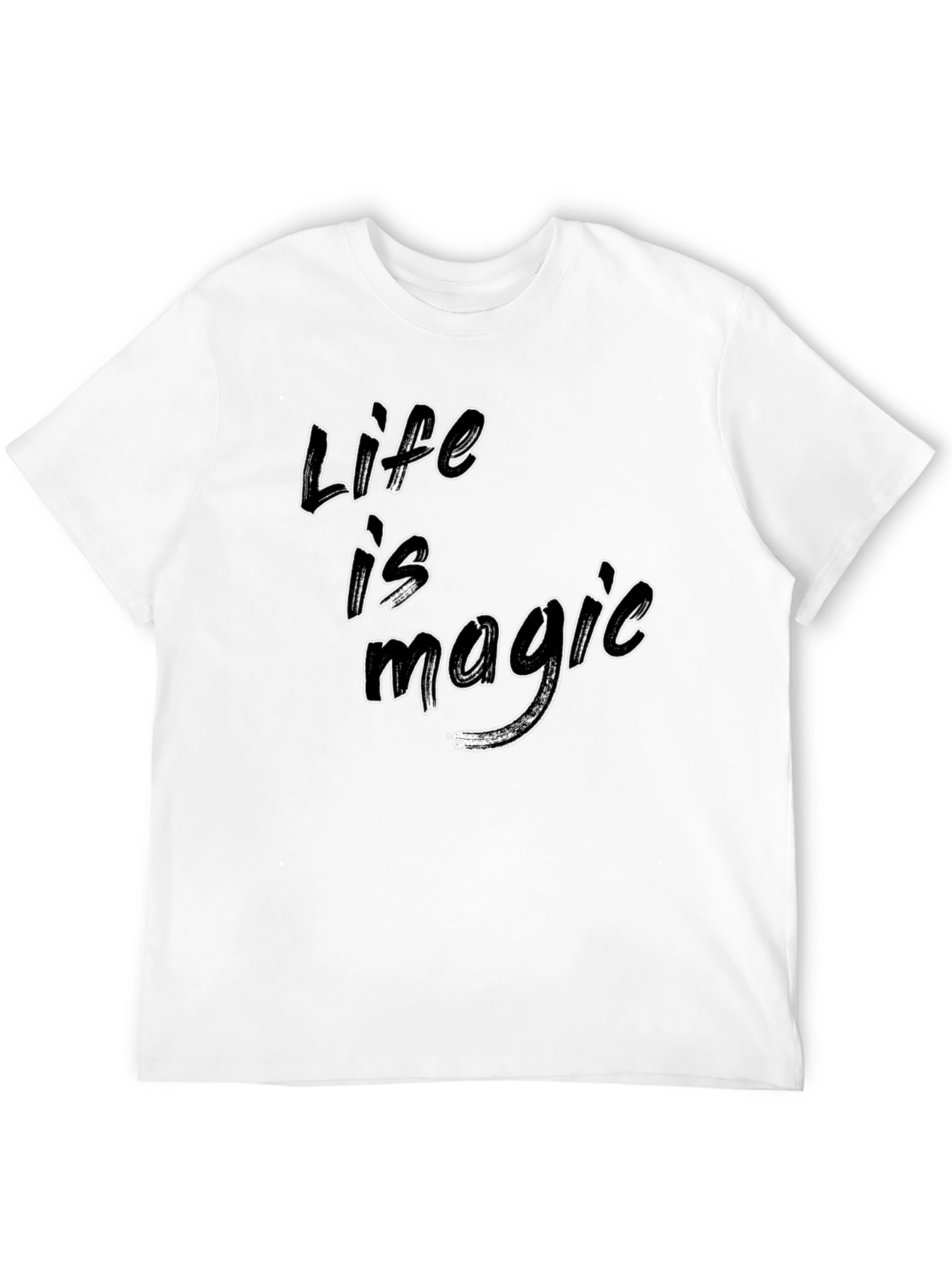 Life is Magic Black Graphic Tee