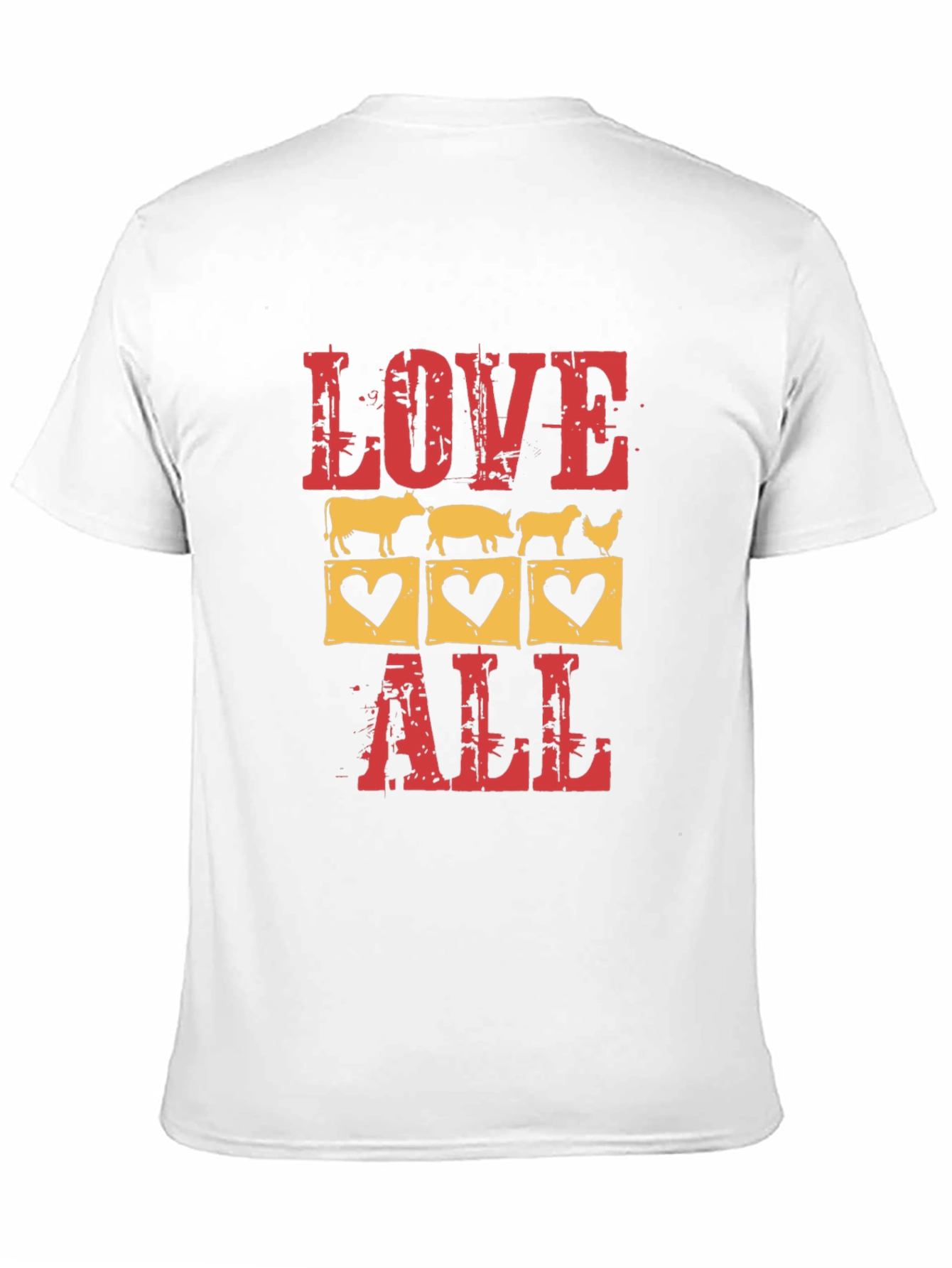Love All Farm Animals Graphic T-Shirt