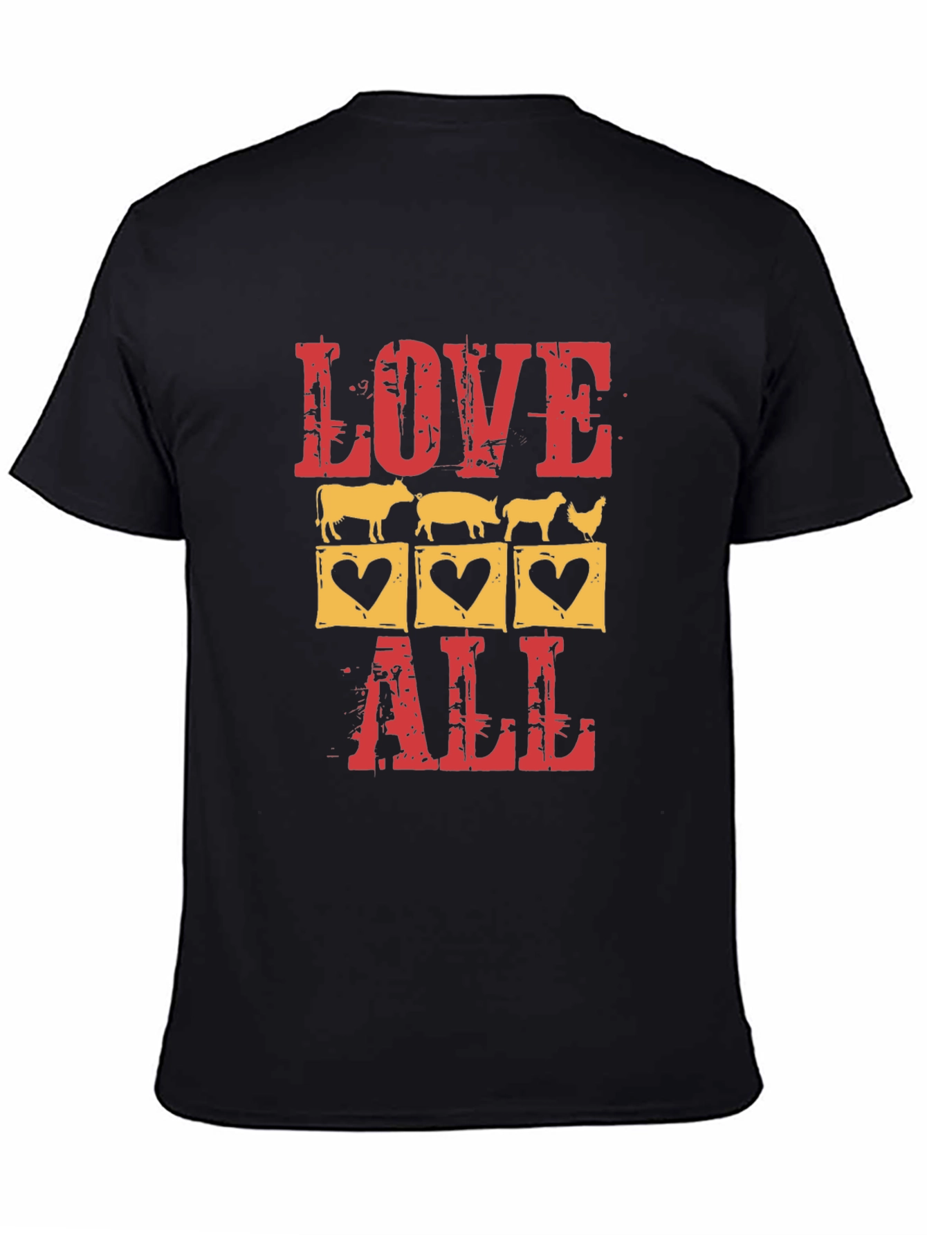 Love All Farm Animals Graphic T-Shirt