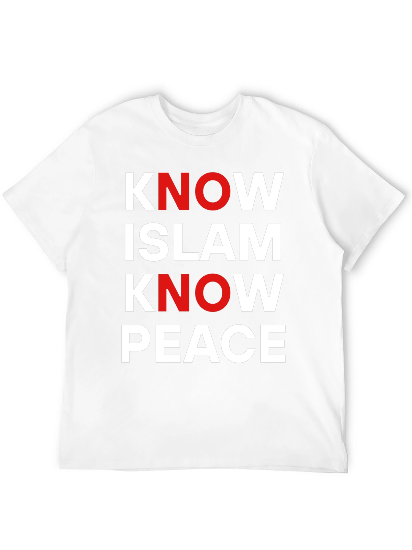 Know Islam Know Peace Graphic Tee - Black