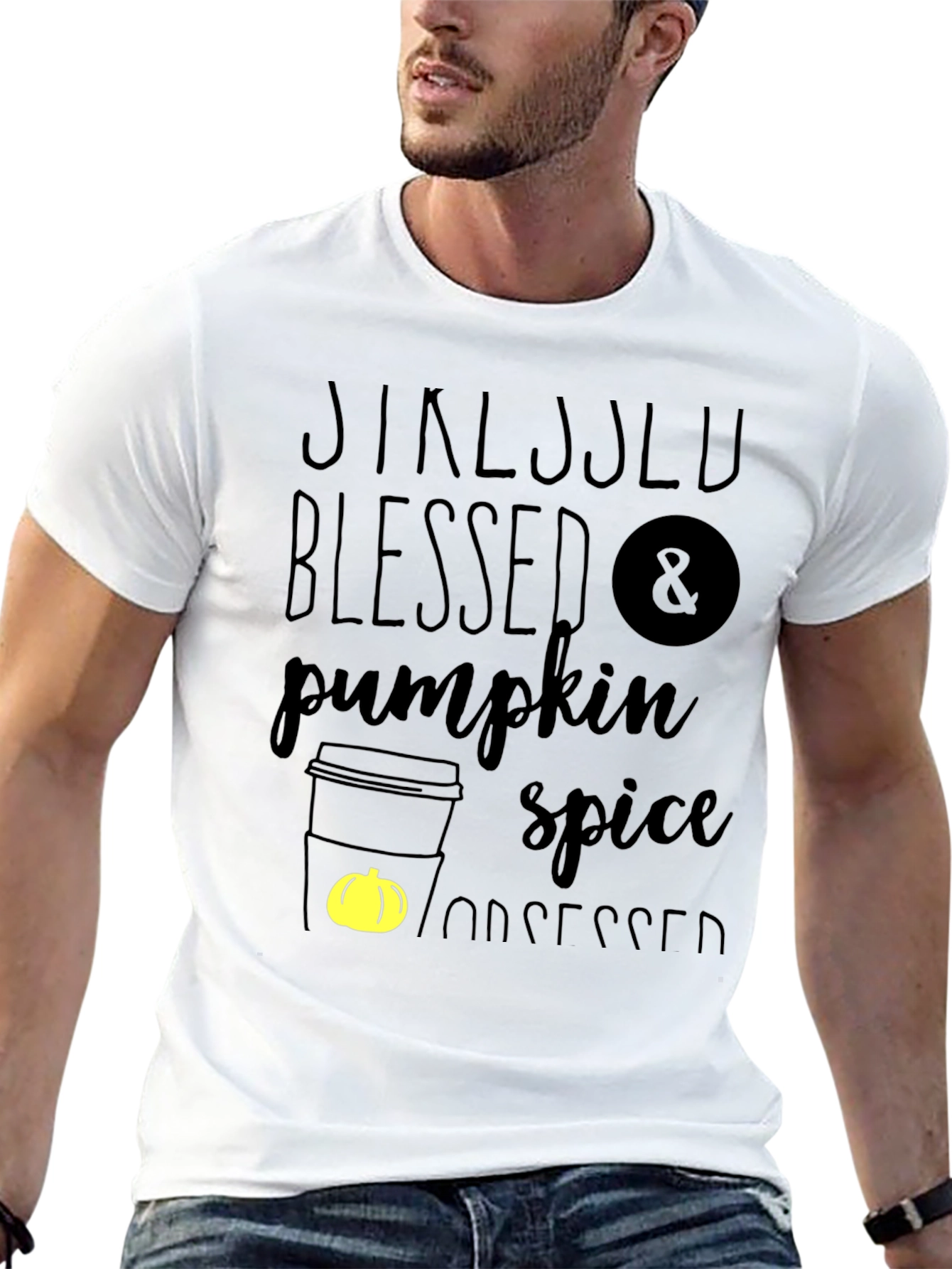 Blessed Pumpkin Spice Obsessed Graphic Tee