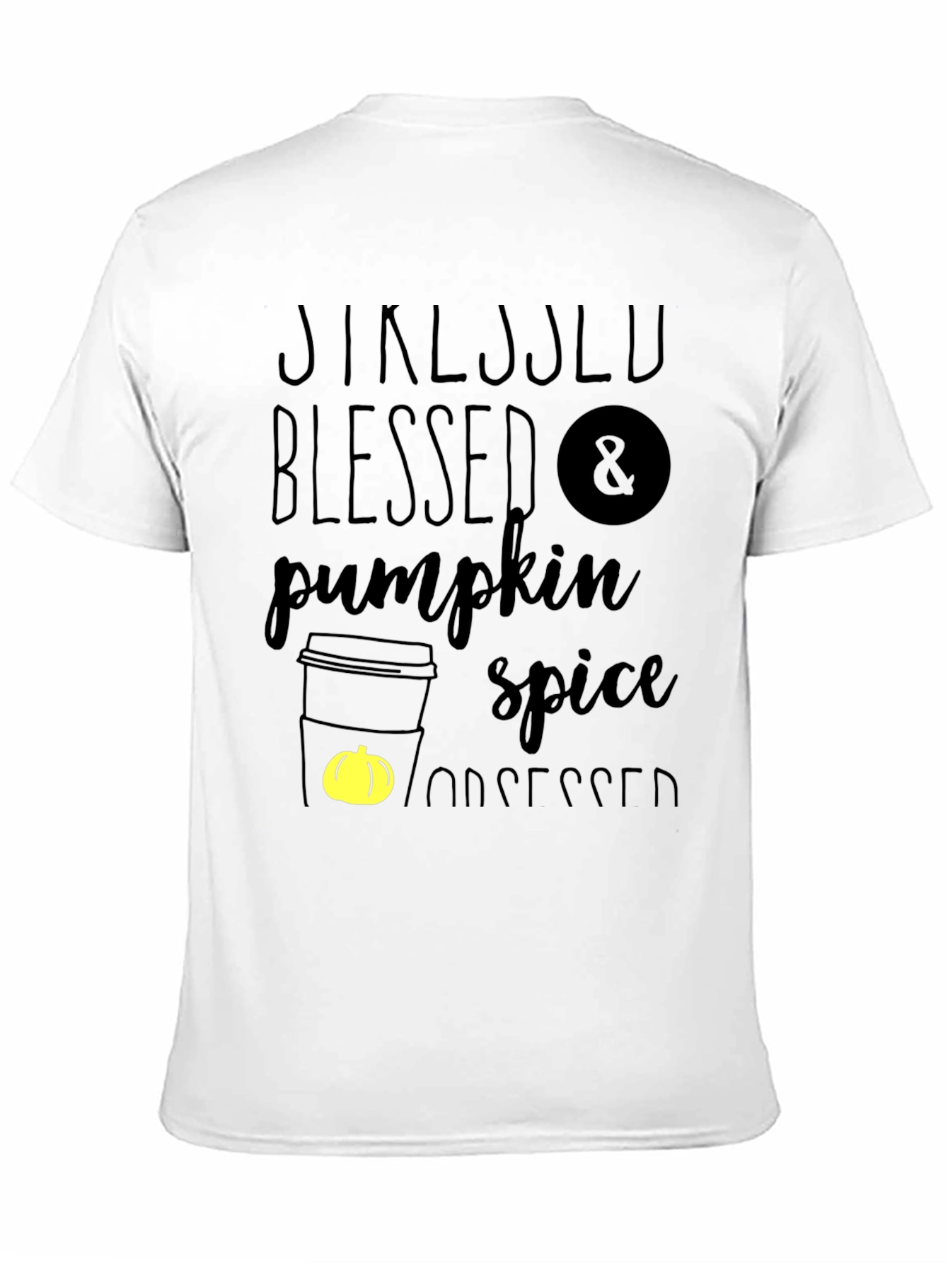 Blessed Pumpkin Spice Obsessed Graphic Tee
