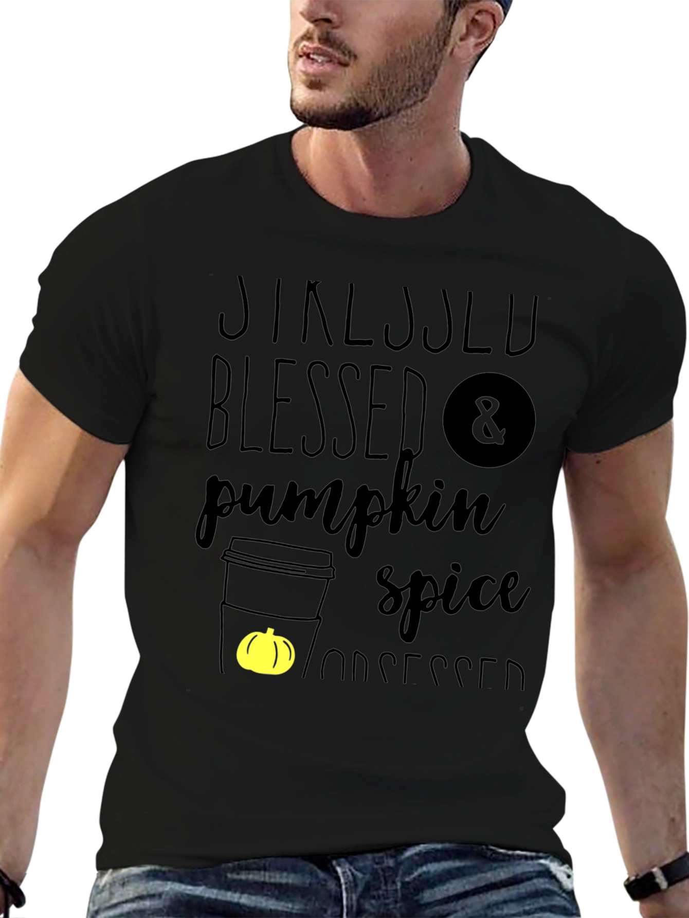 Blessed Pumpkin Spice Obsessed Graphic Tee