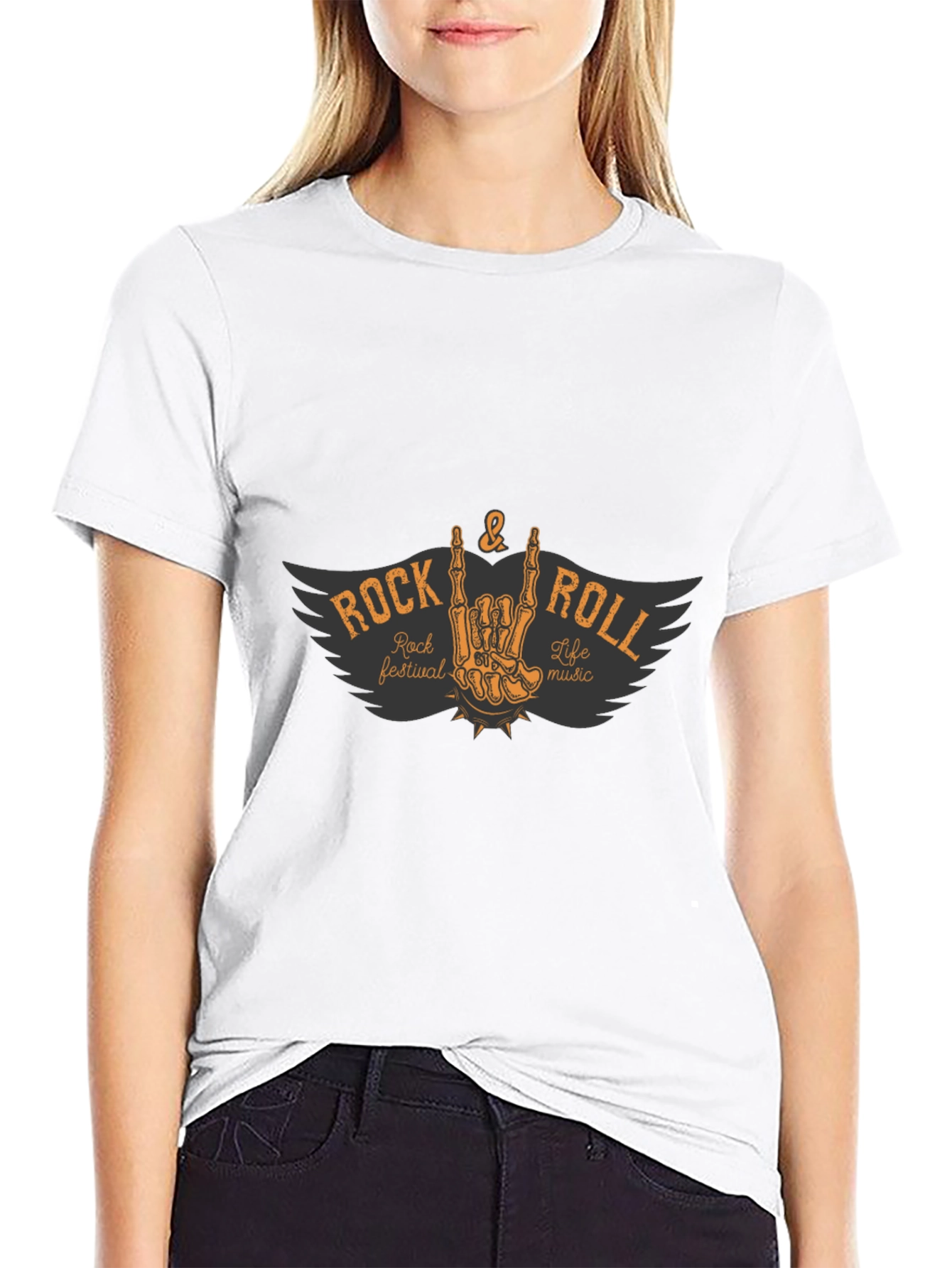 Rock & Roll Music Festival Graphic T-Shirt