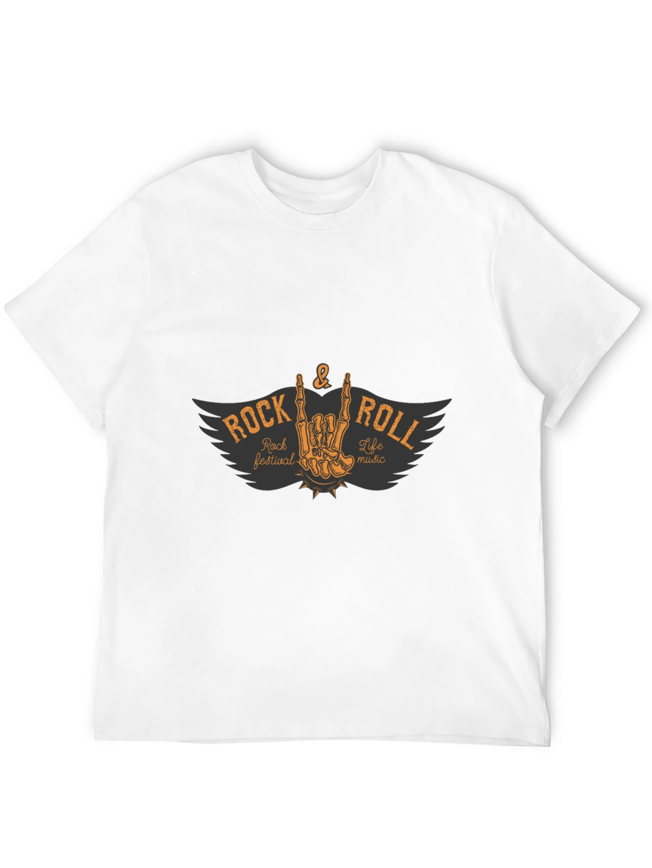 Rock & Roll Music Festival Graphic T-Shirt