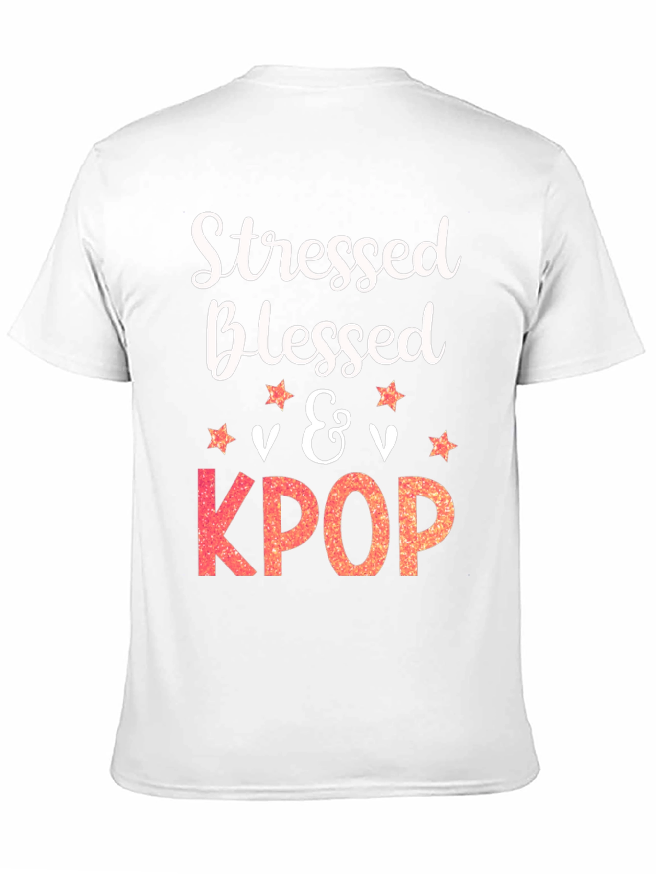 Stressed Blessed & KPOP T-Shirt