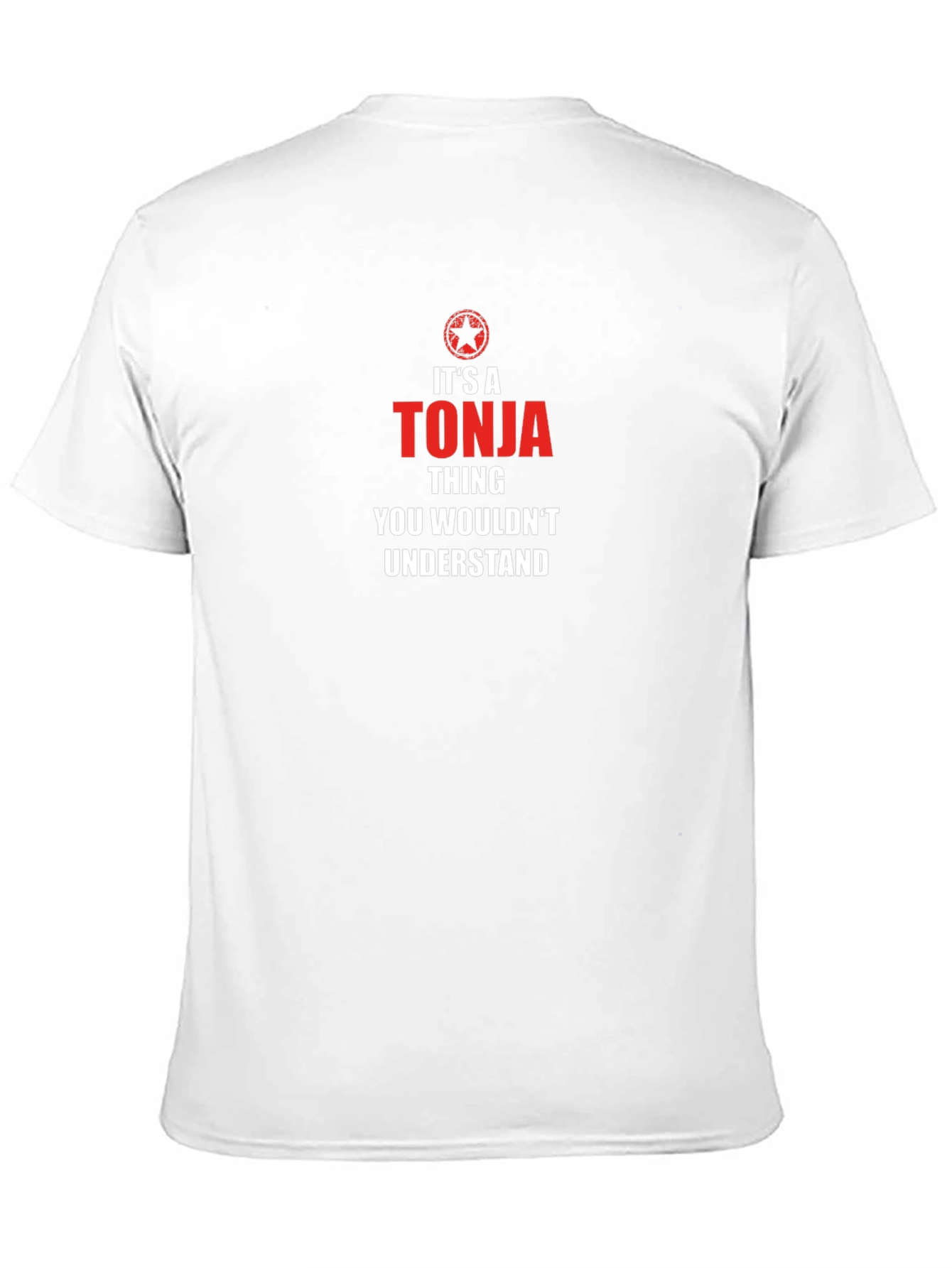 Its A Tonja Thing T-Shirt - Funny Name Tee