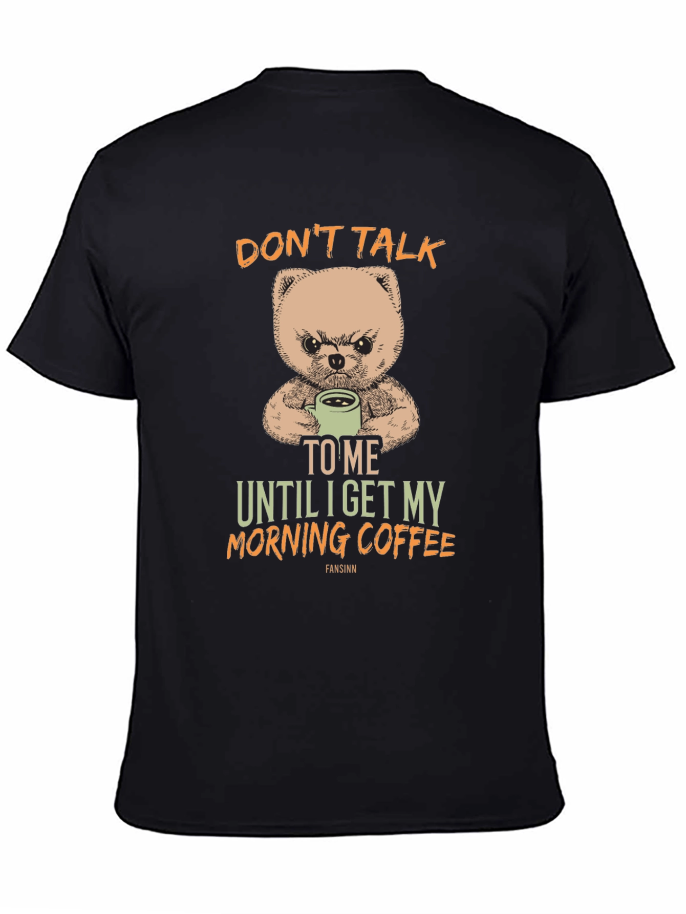 Dont Talk to Me Coffee Graphic Tee