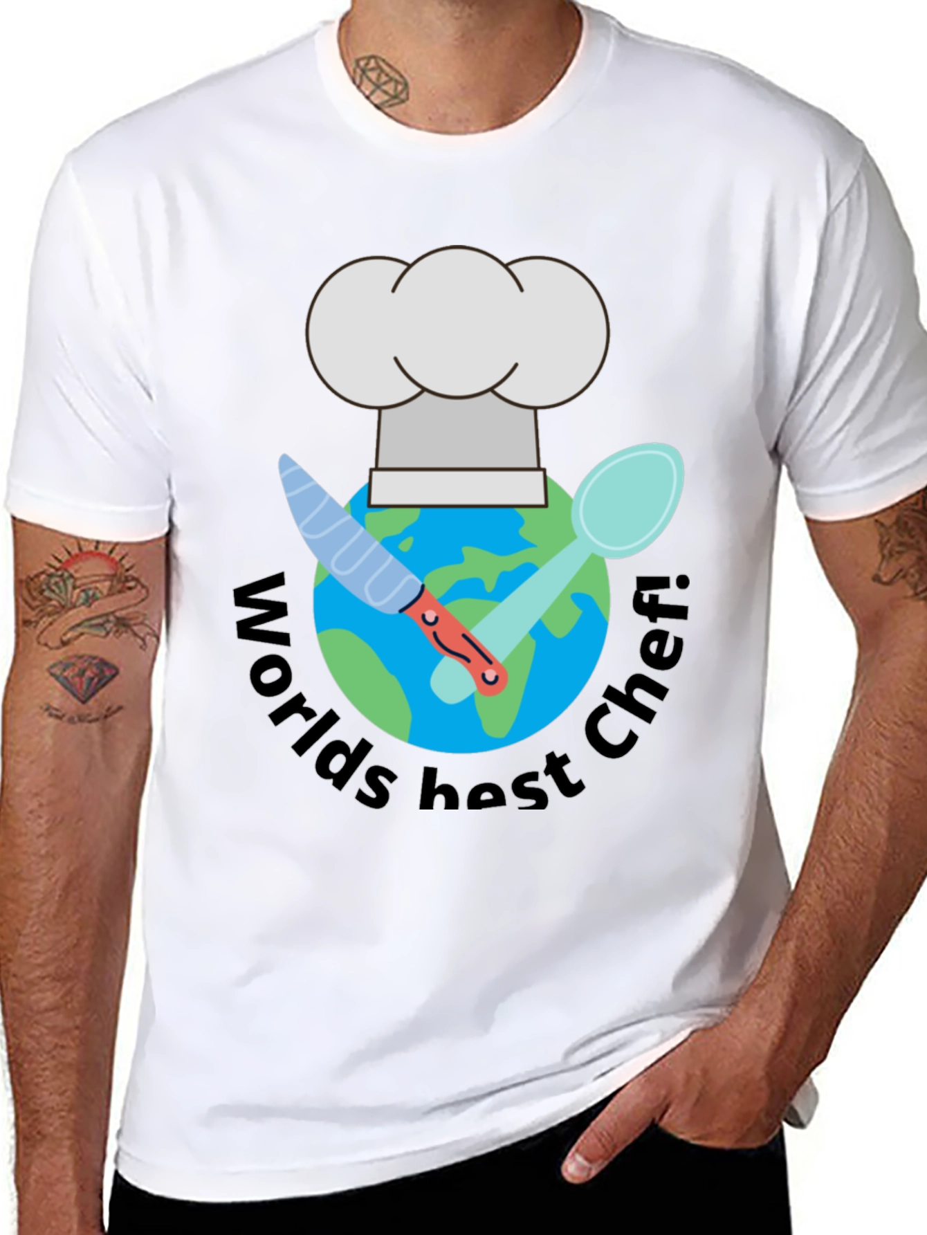 Worlds Best Chef Graphic T-Shirt