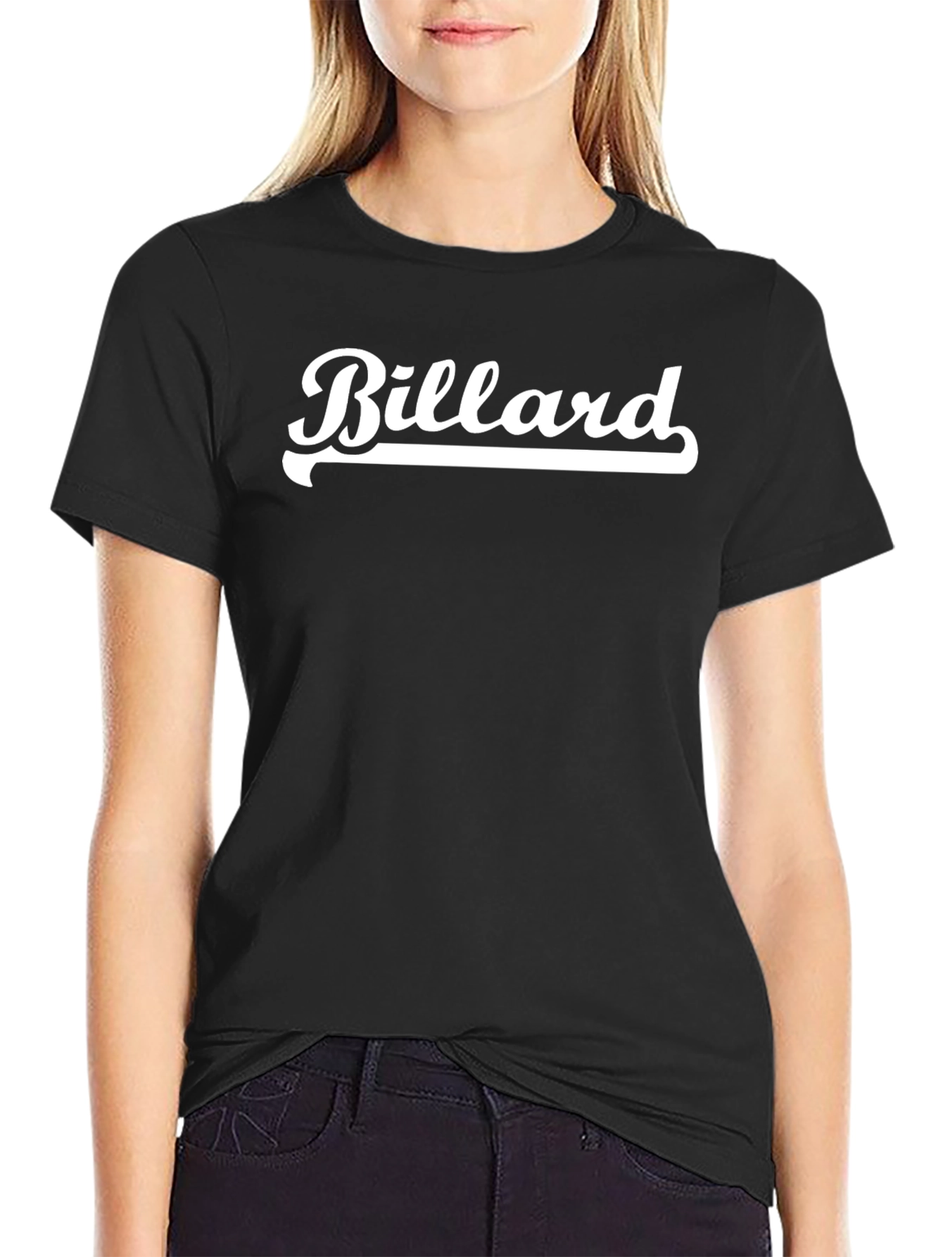 Billiard Graphic Tee - Cool & Casual Black T-Shirt