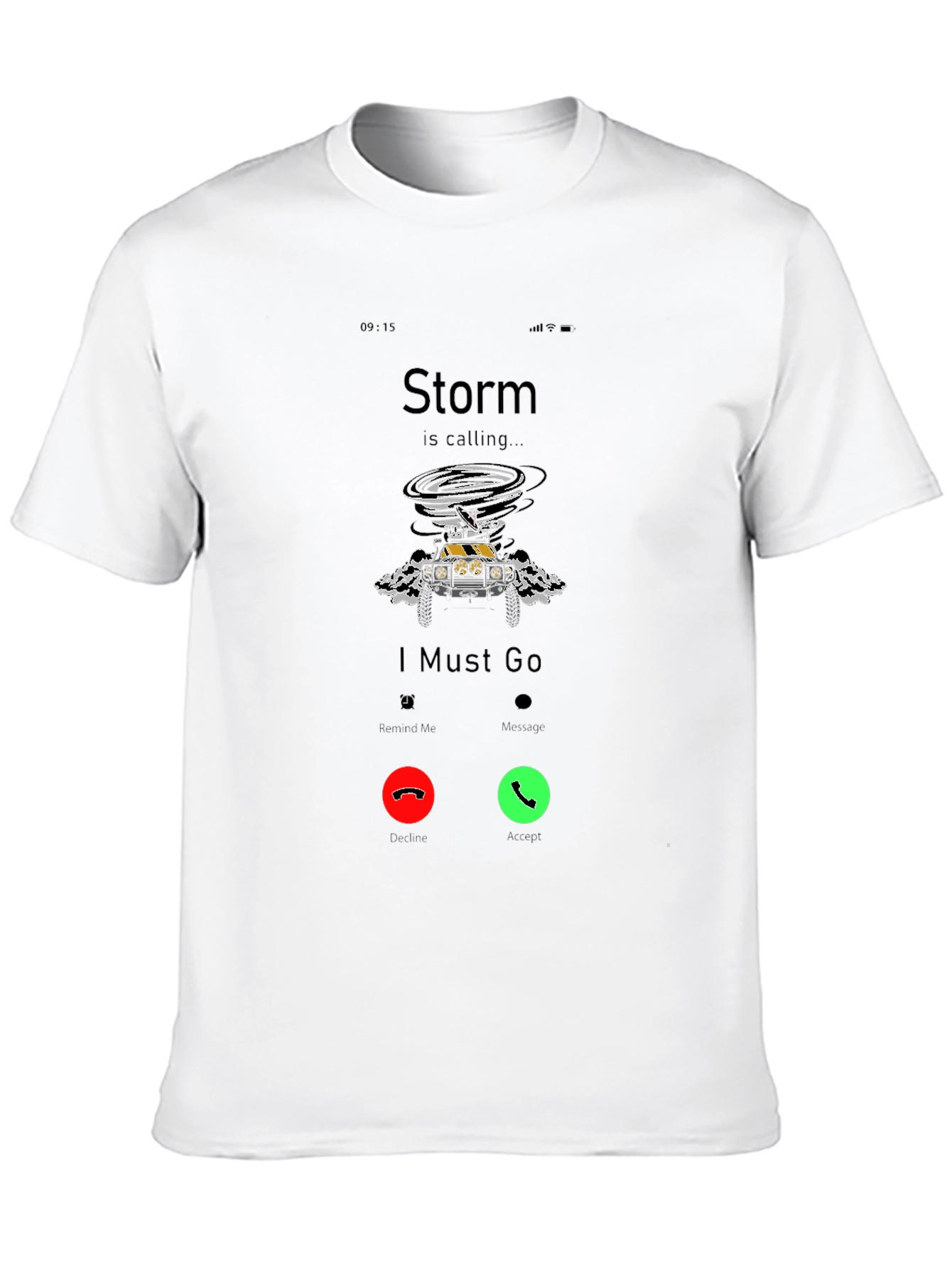 Storm Calling T-Shirt: Off-Road Adventure Awaits!