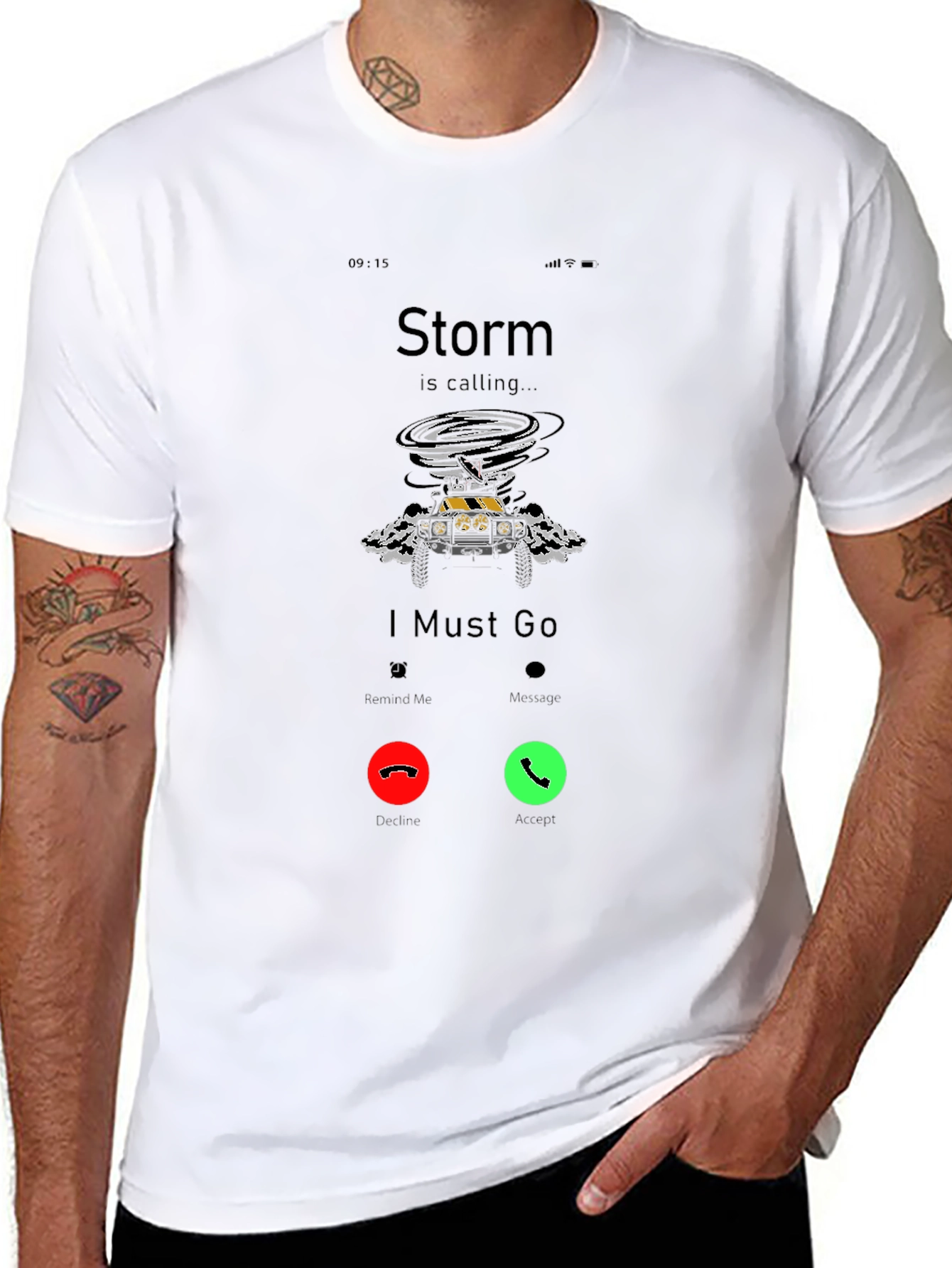 Storm Calling T-Shirt: Off-Road Adventure Awaits!