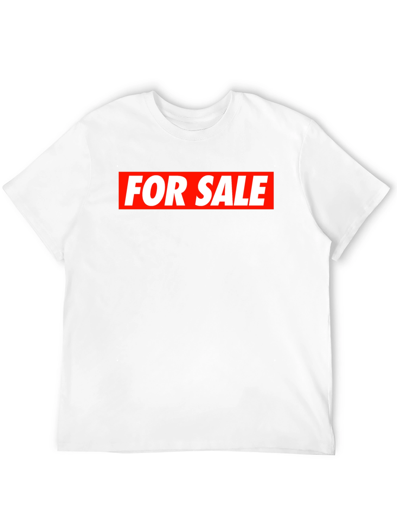 For Sale Black Tee - Streetwear Style