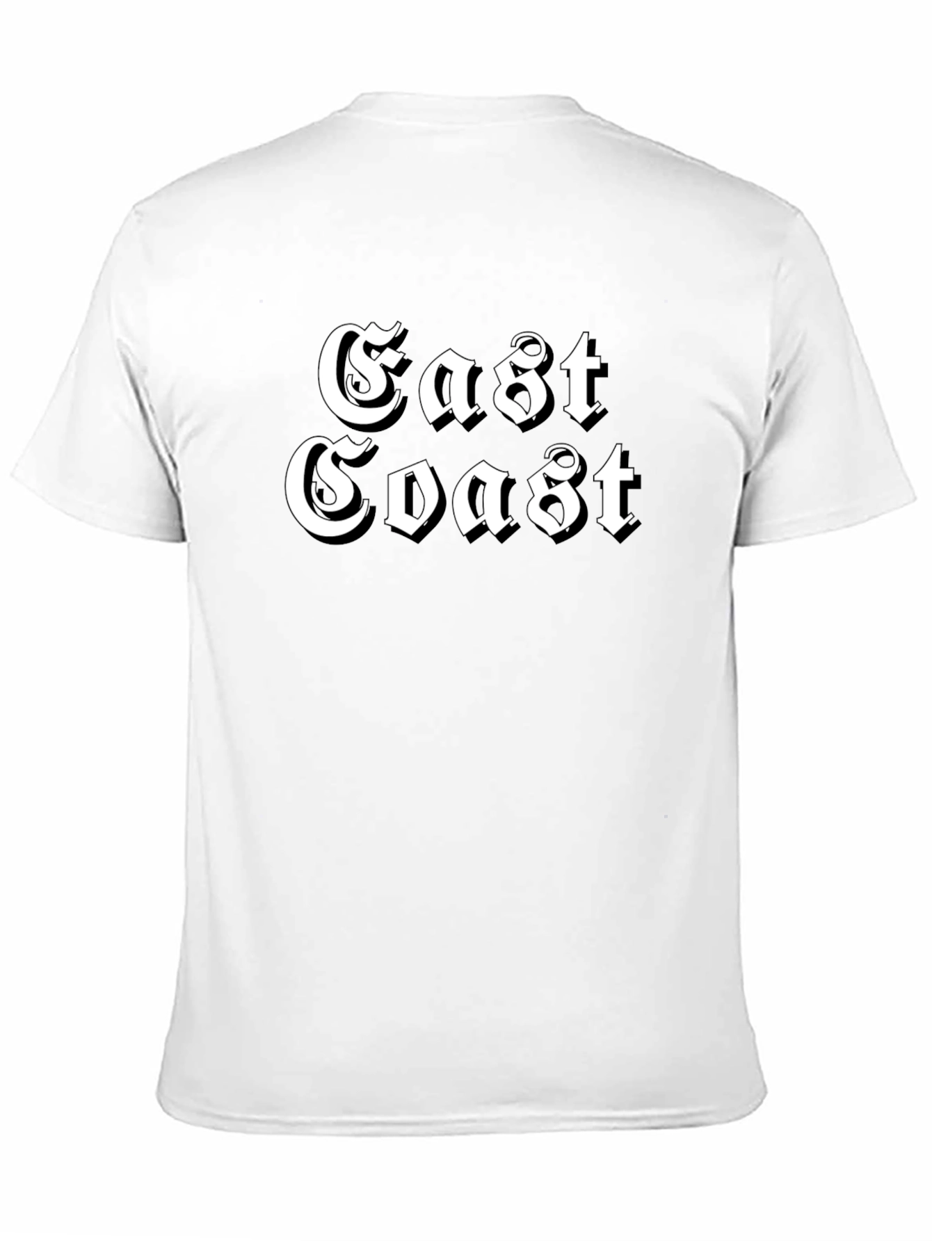East Coast T-Shirt - Black Graphic Tee