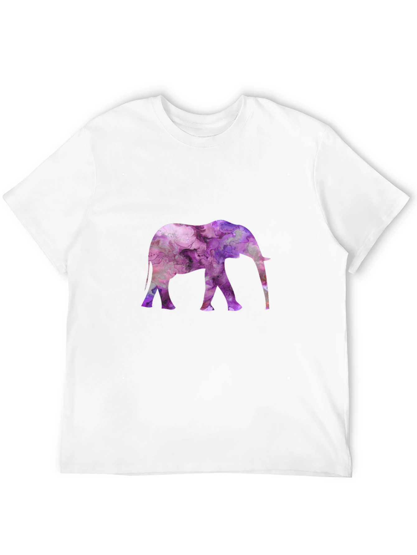 Elephant Graphic Black Tee