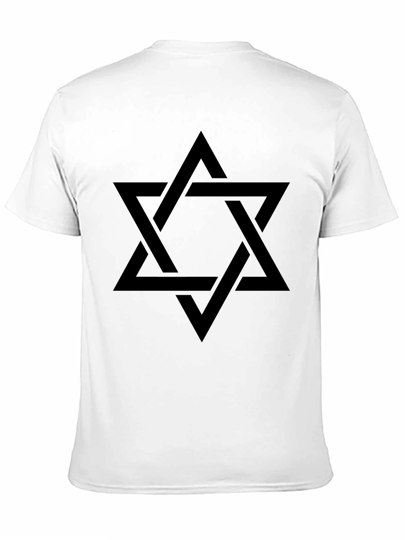 Star of David Graphic Black T-Shirt