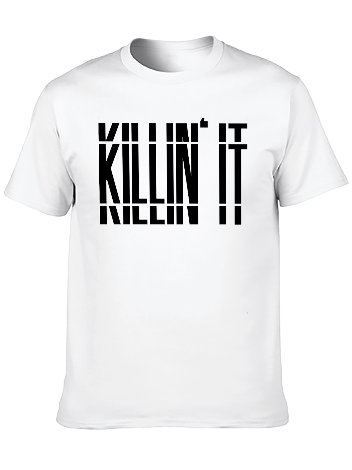 Killin It Black Graphic Tee