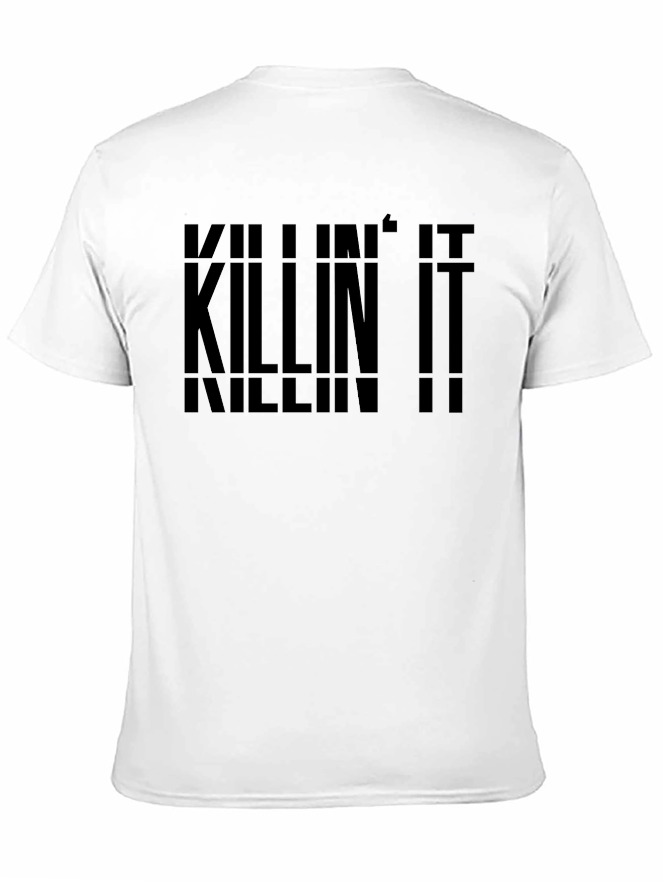 Killin It Black Graphic Tee